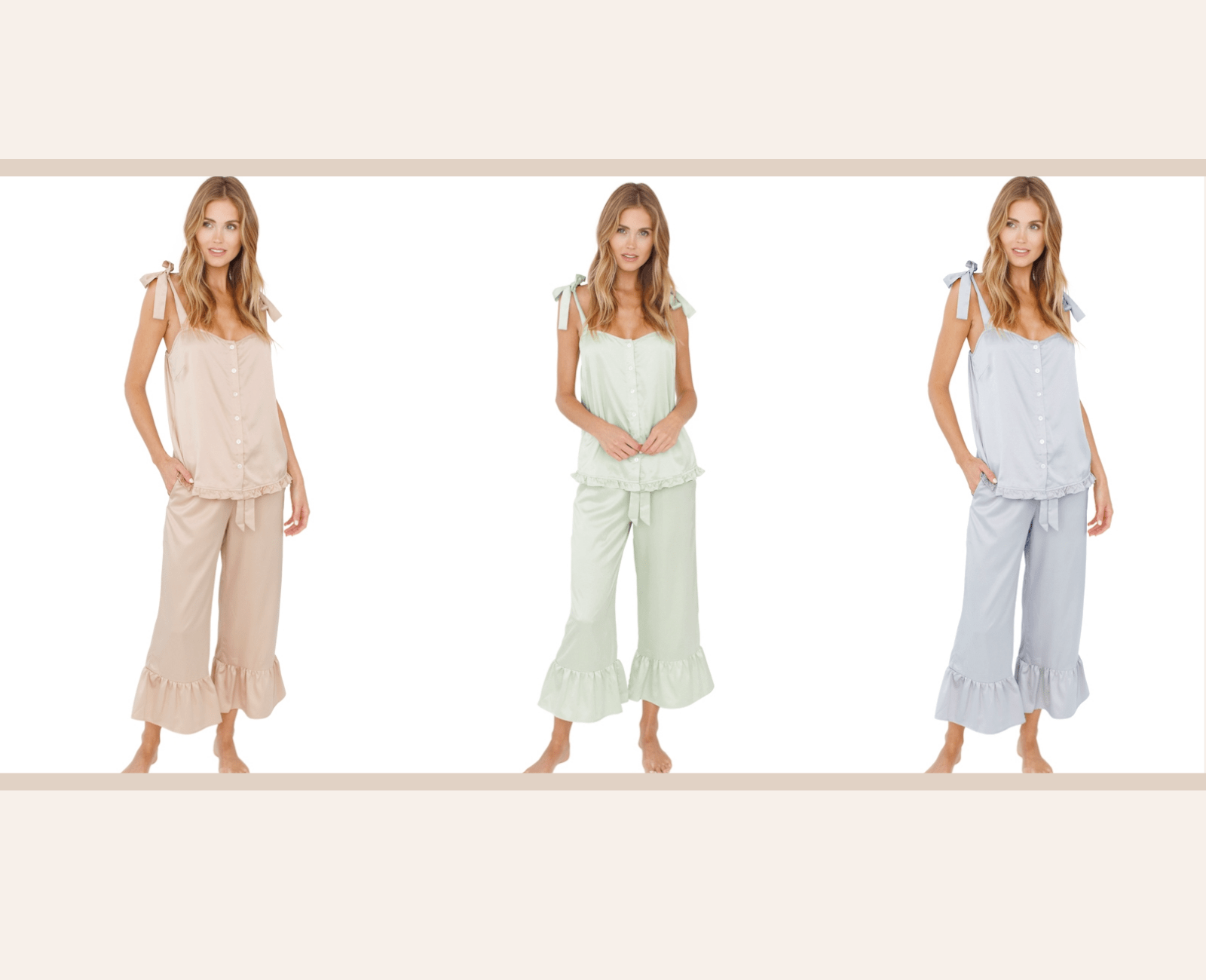 Bridesmaids Silk Pajamas