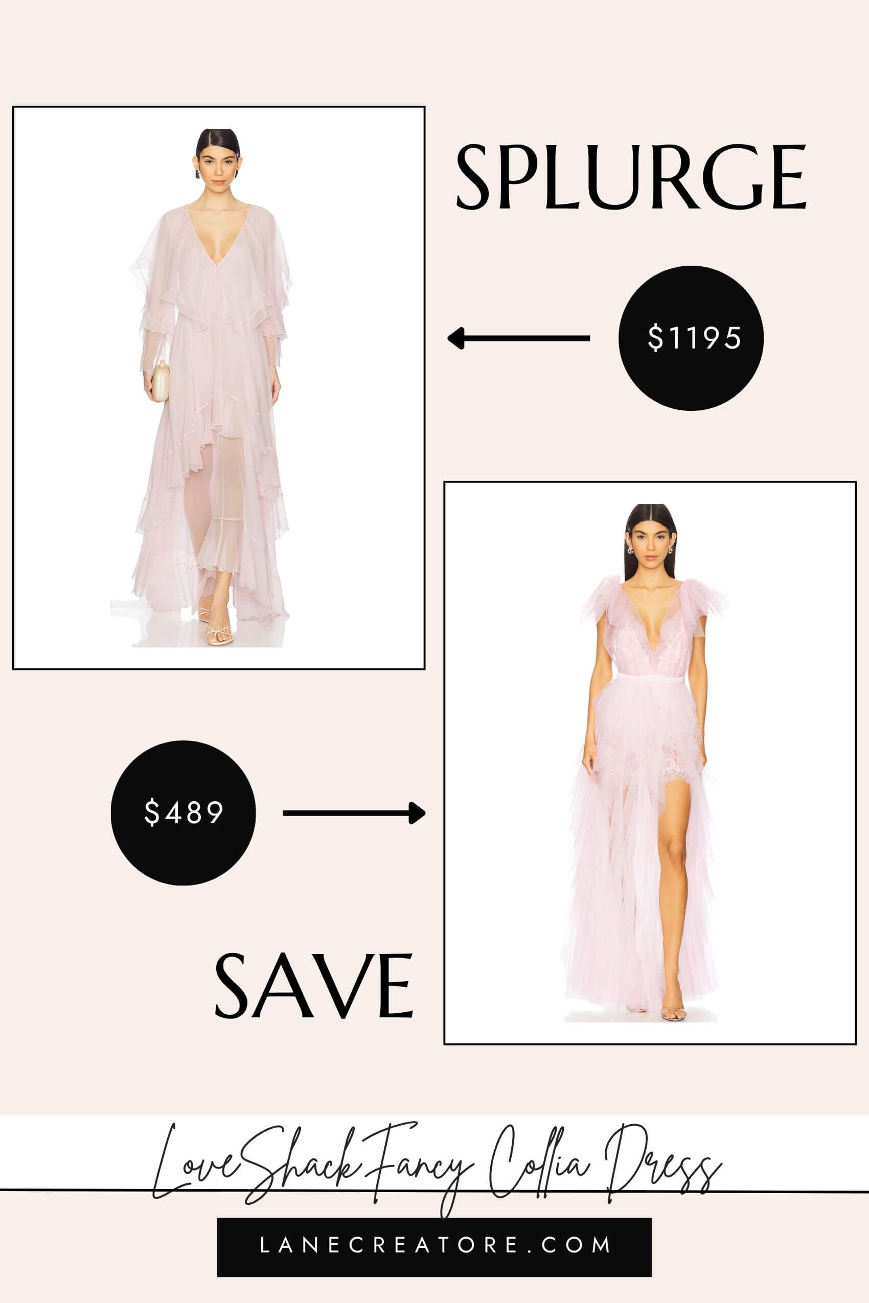 loveshackfancy collia dress dupe