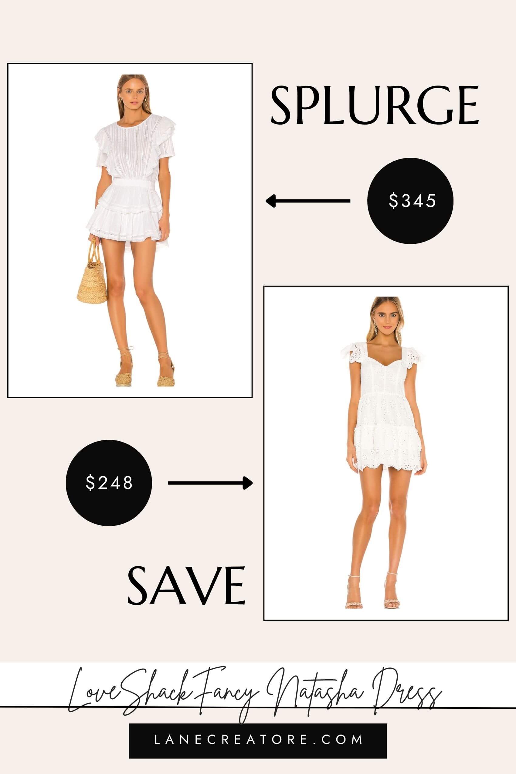 loveshackfancy natasha dress dupe