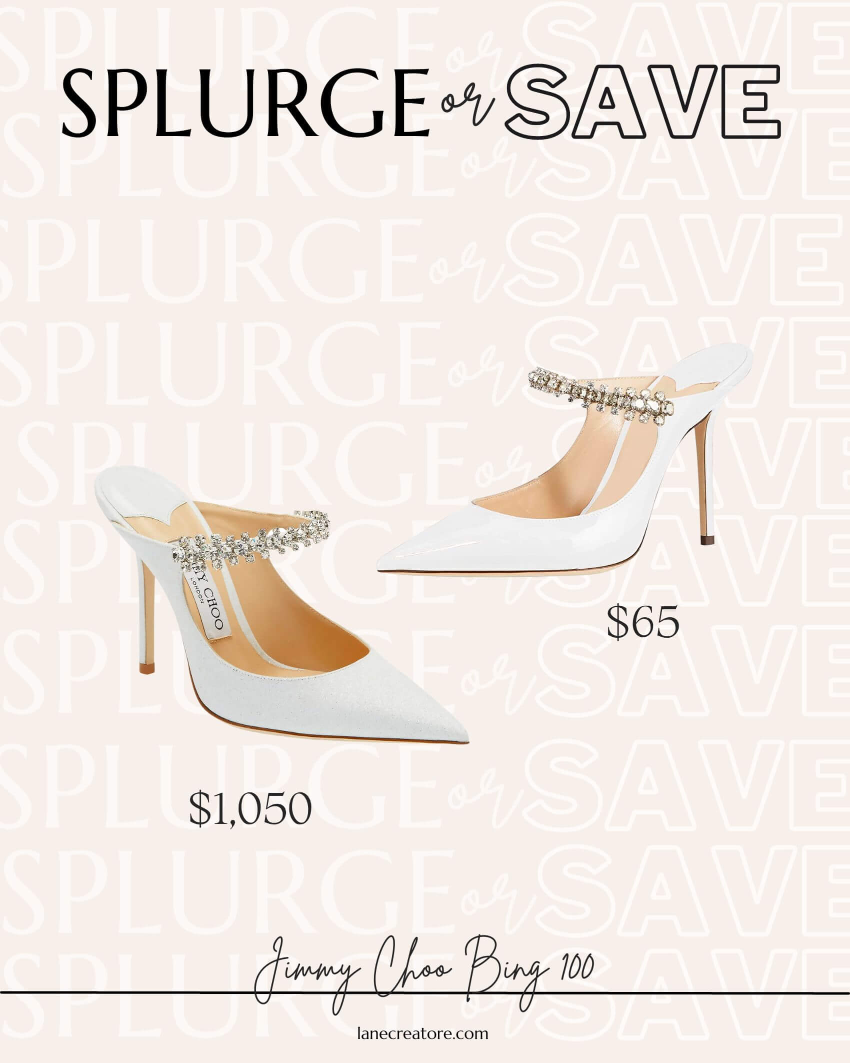 jimmy choo bow heels dupe