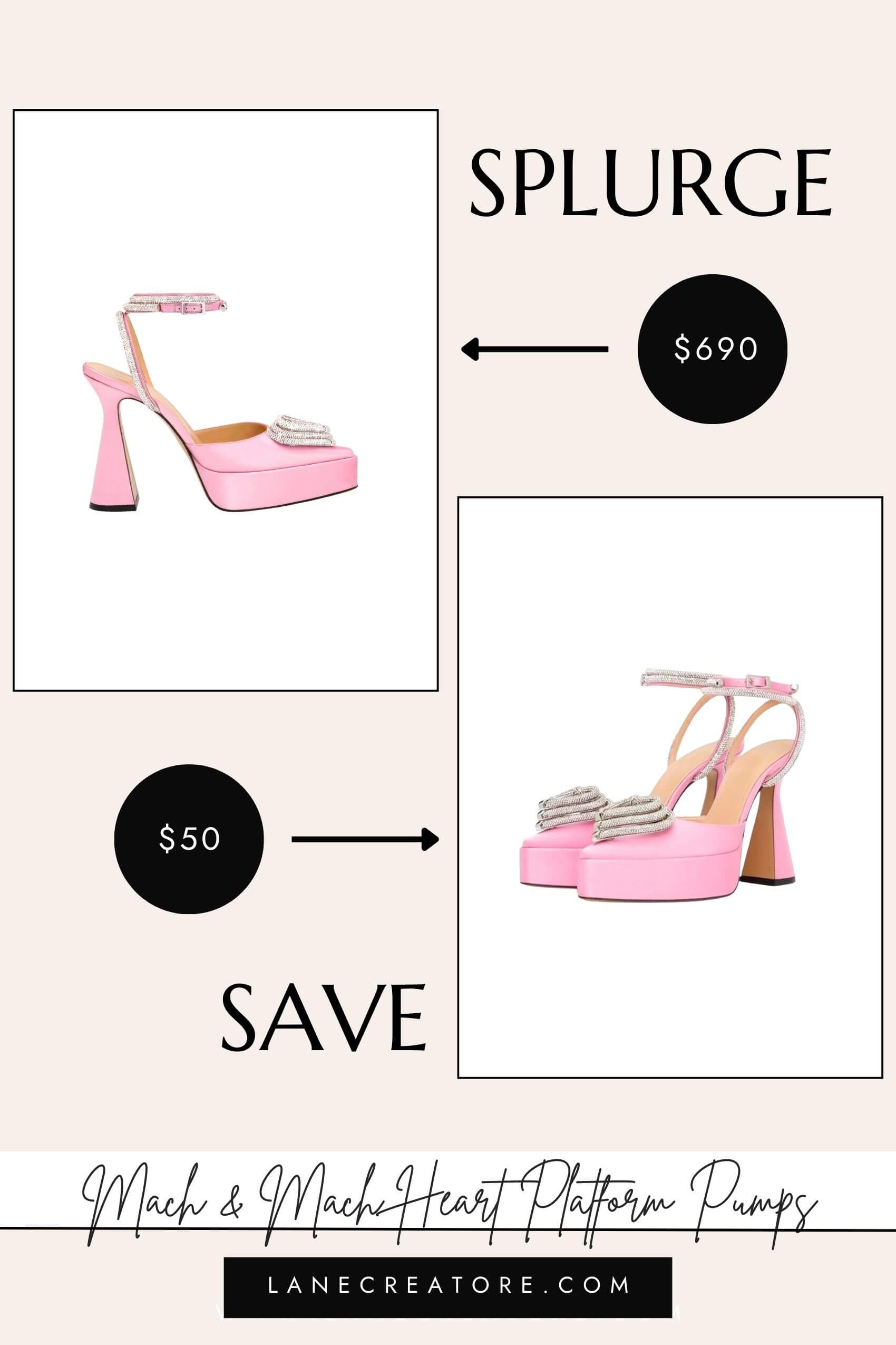 mach and mach heart heels dupe