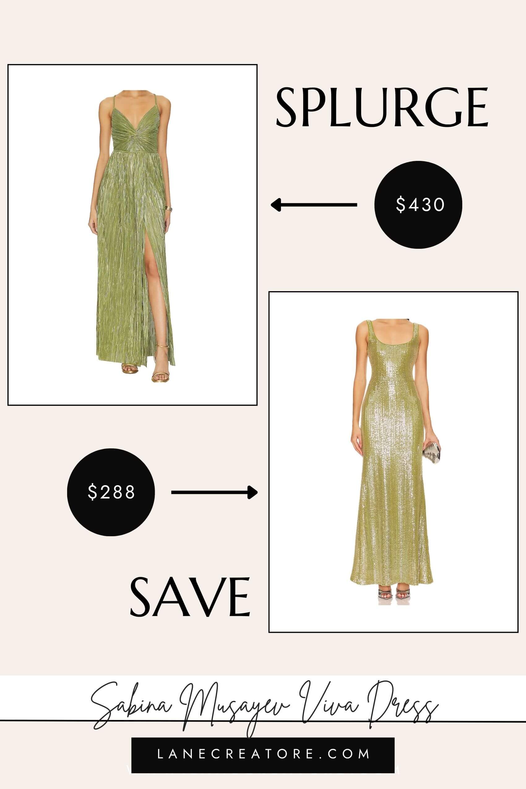 sabina musayev viva dress dupe