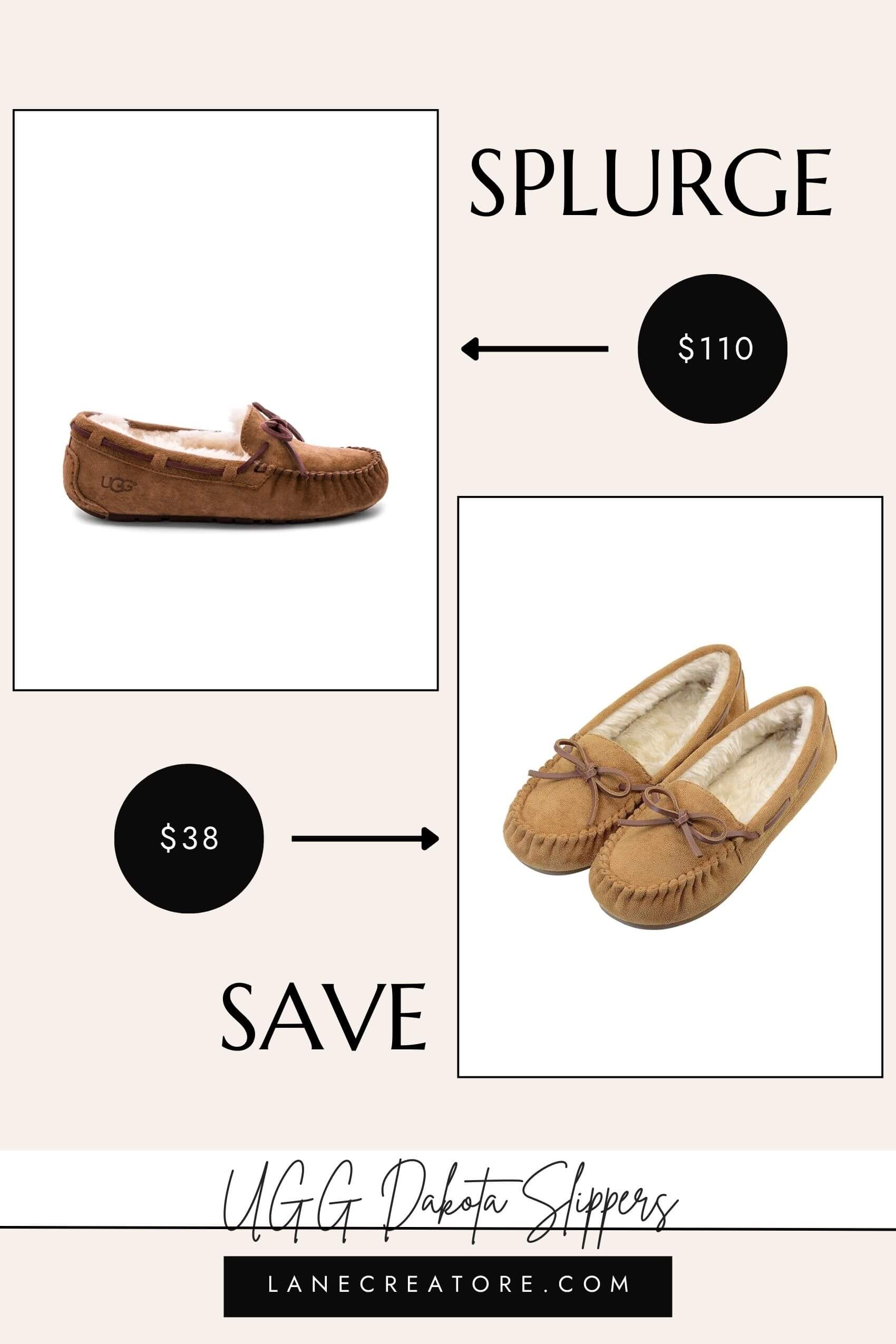 ugg dakota slippers dupe