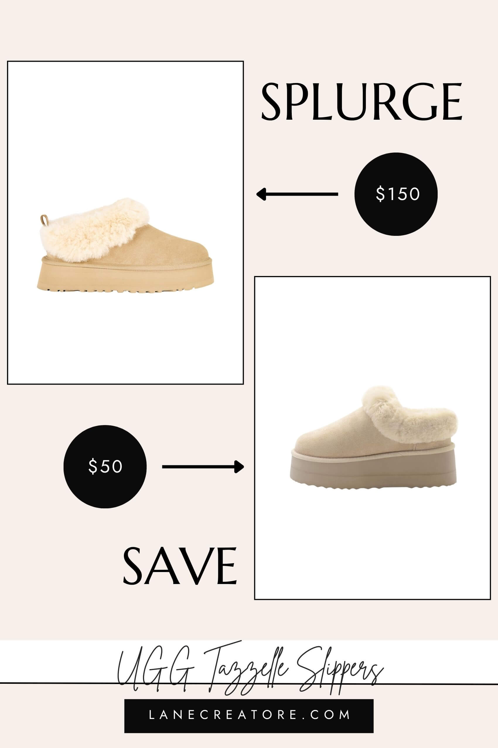 ugg tazzelle slippers dupe