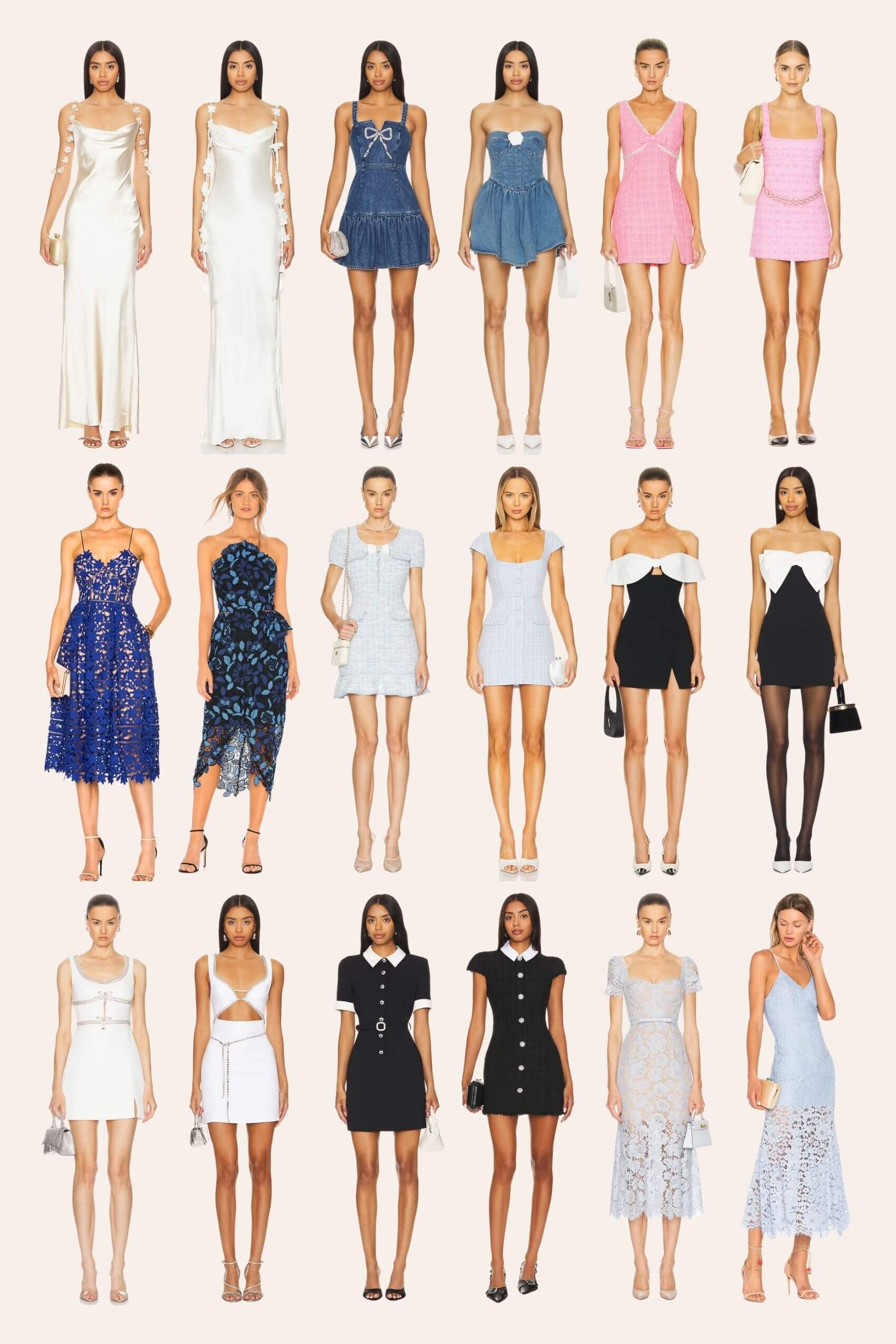self portrait dress dupes