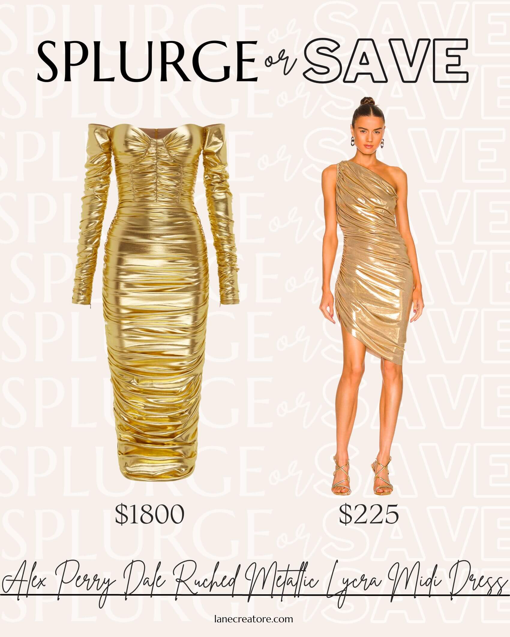 Alex perry dress dupe