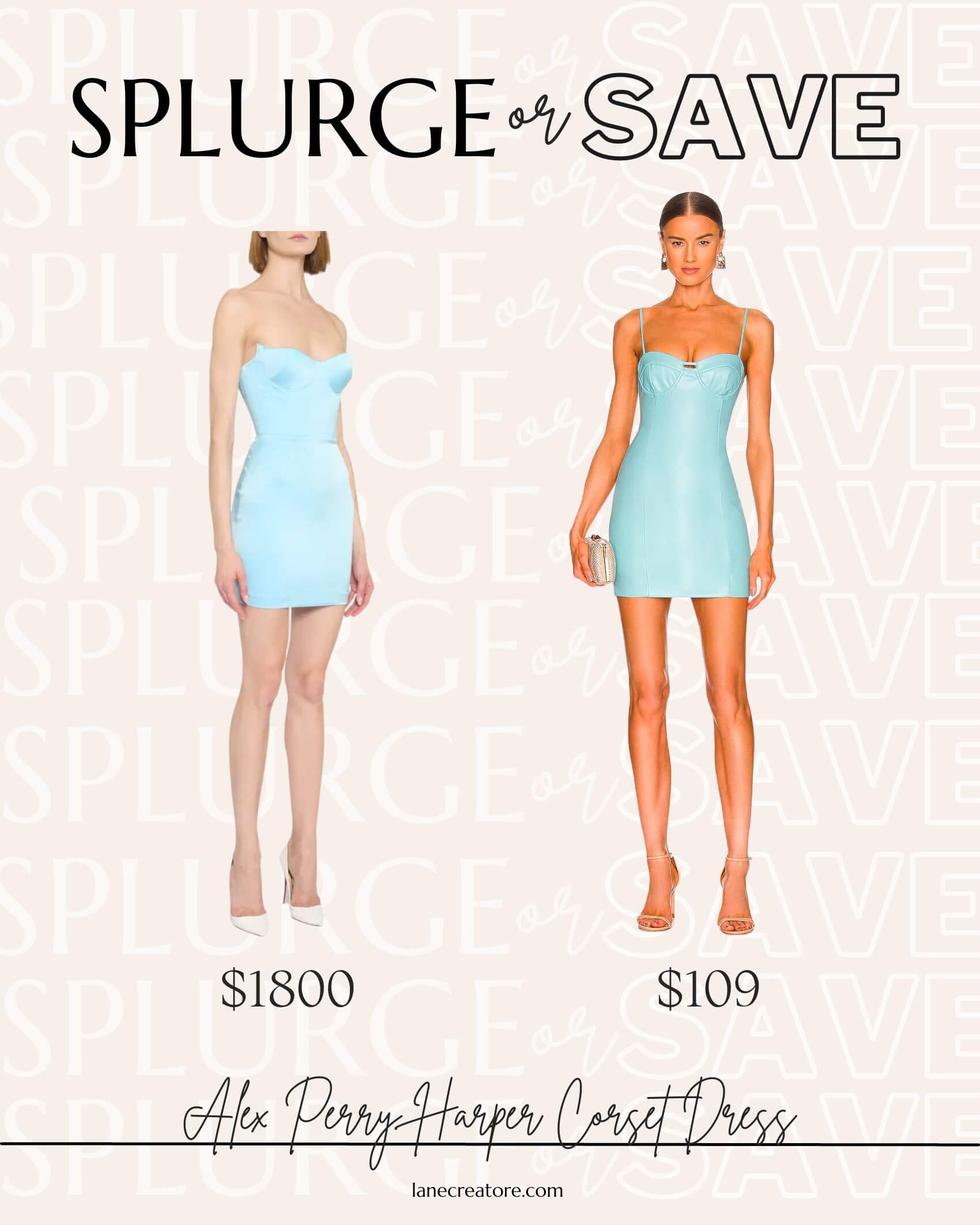 Alex perry dress dupe