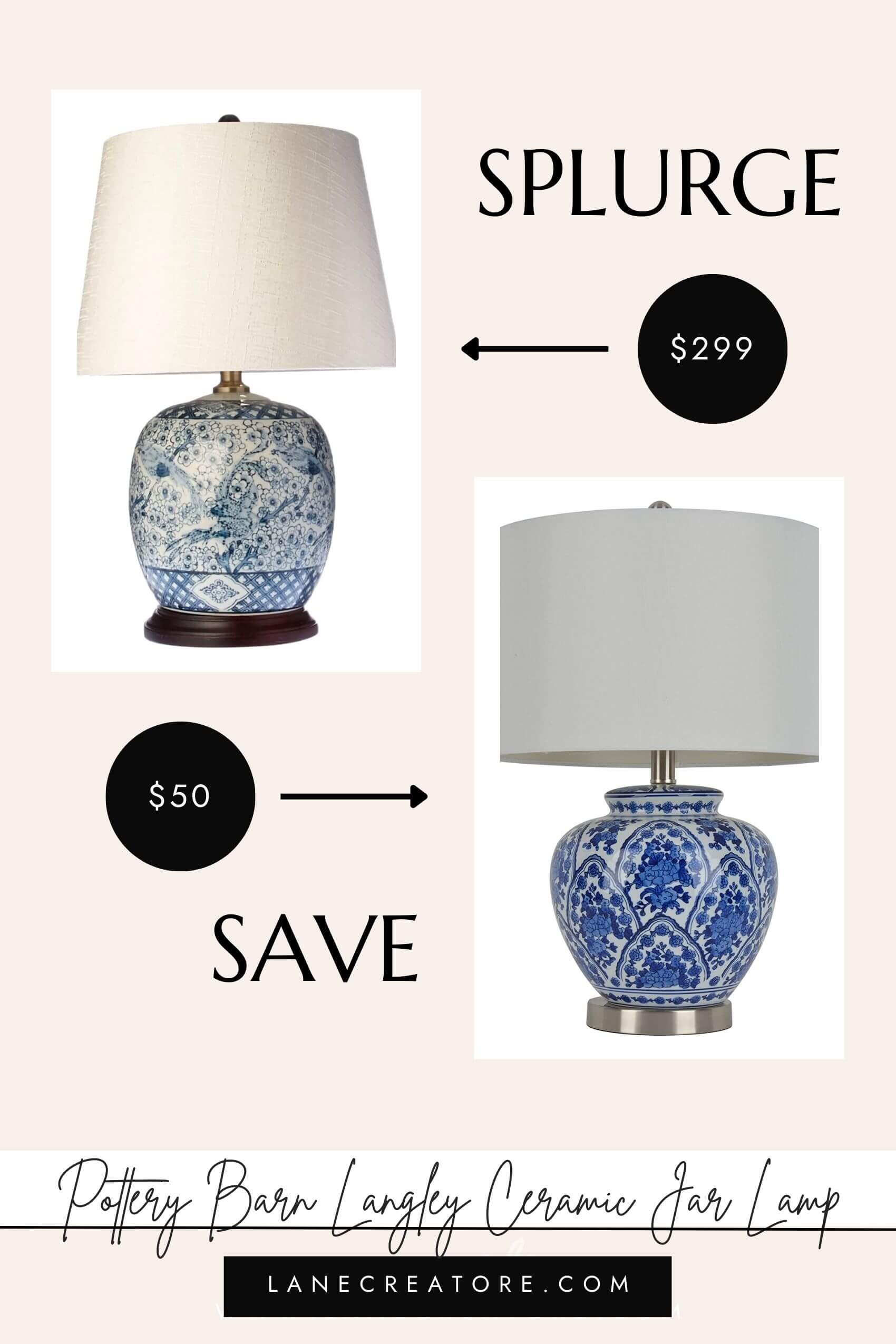 pottery barn lighting dupes