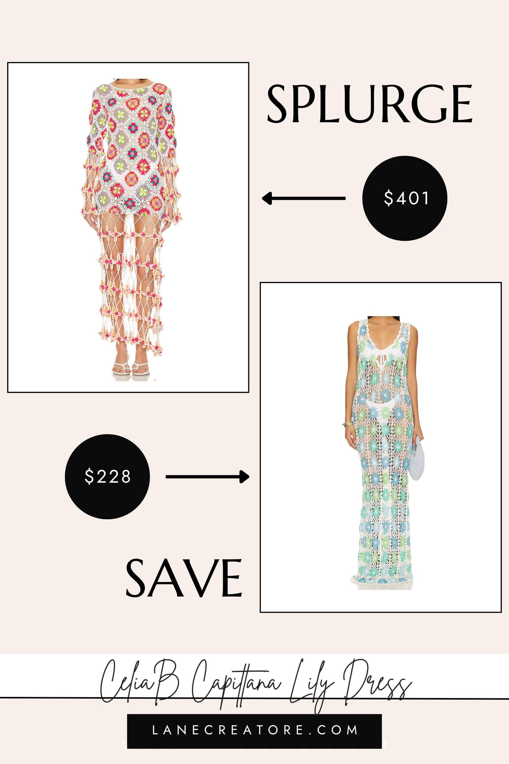 celia b dress dupe