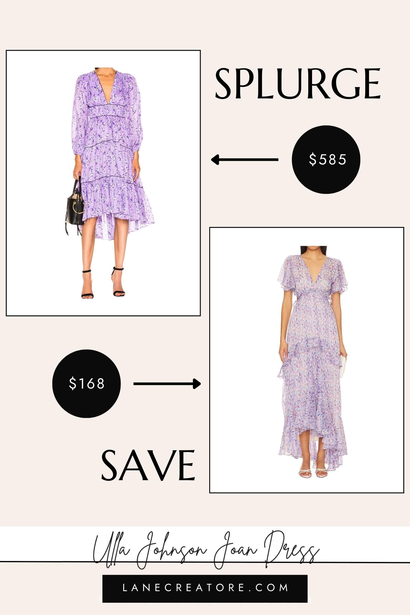 ulla johnson joan dress dupe