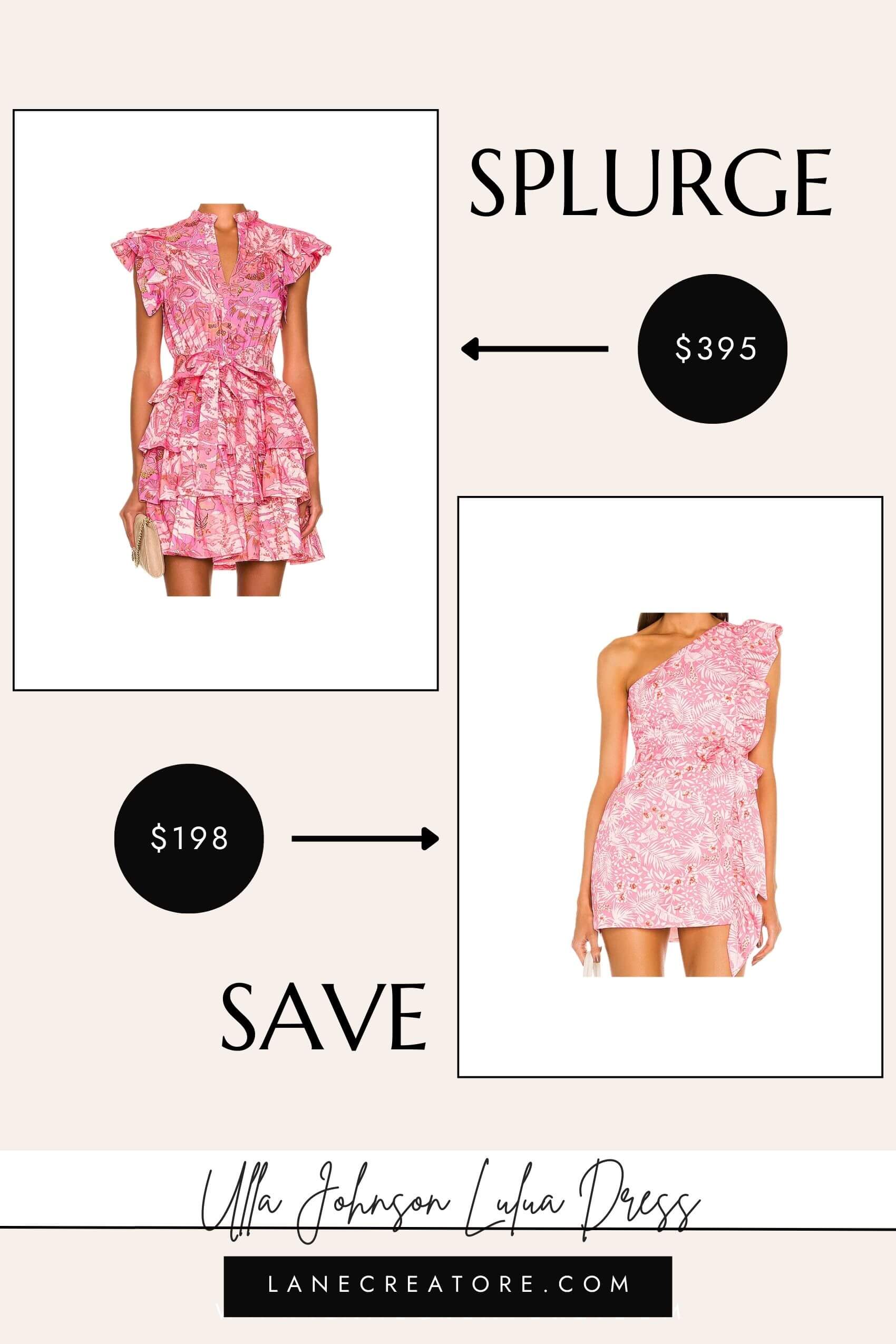 ulla johnson mini dress dupe