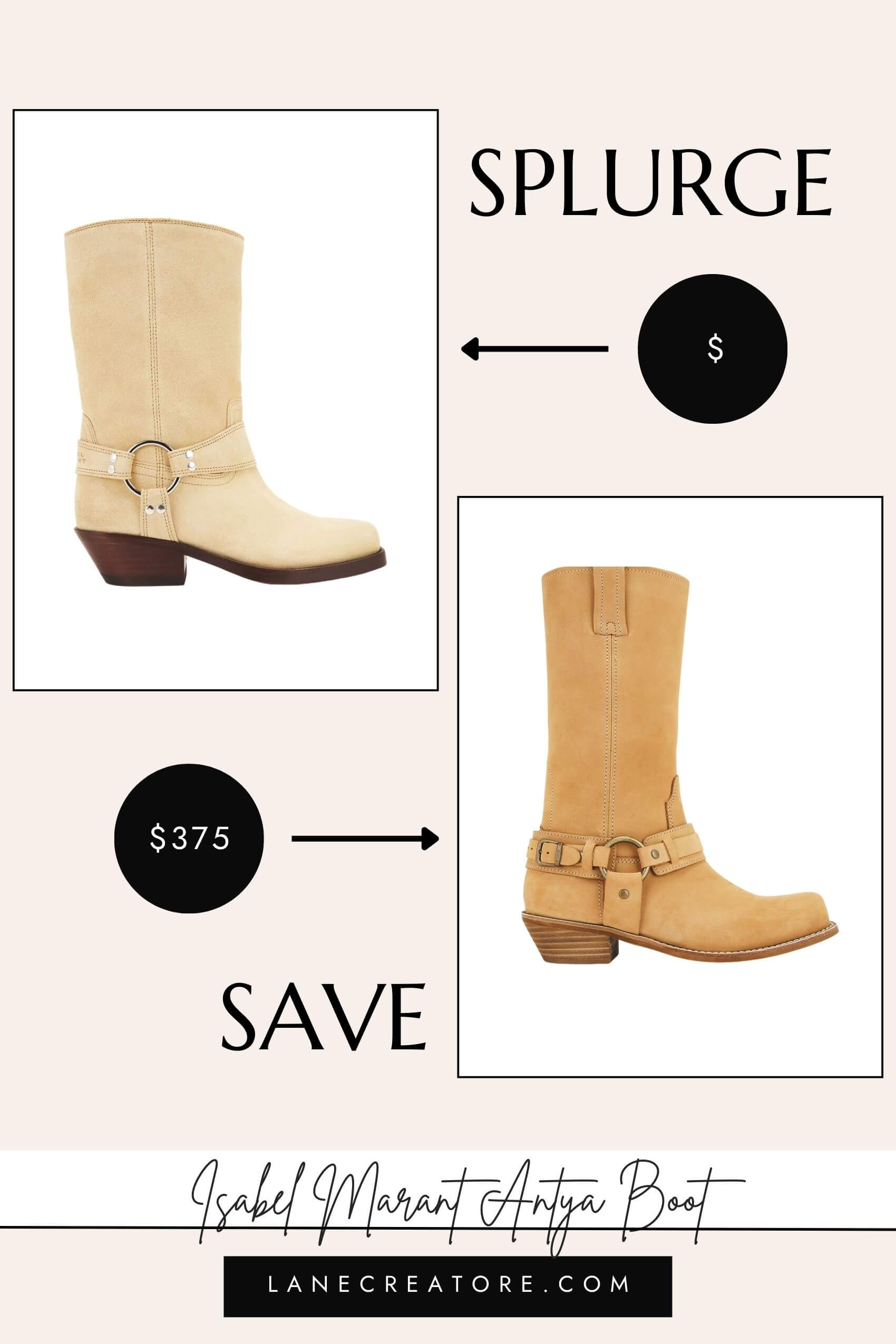 isabel marant antya buckle boots dupe