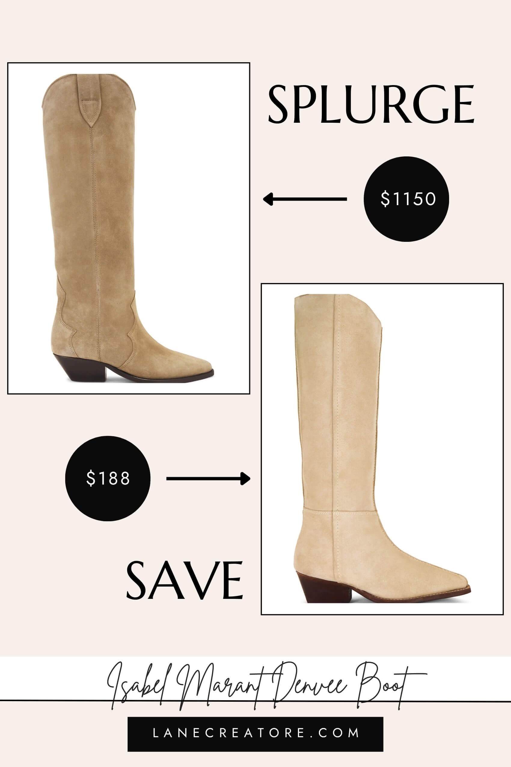 isabel marant denvee suede boots dupe