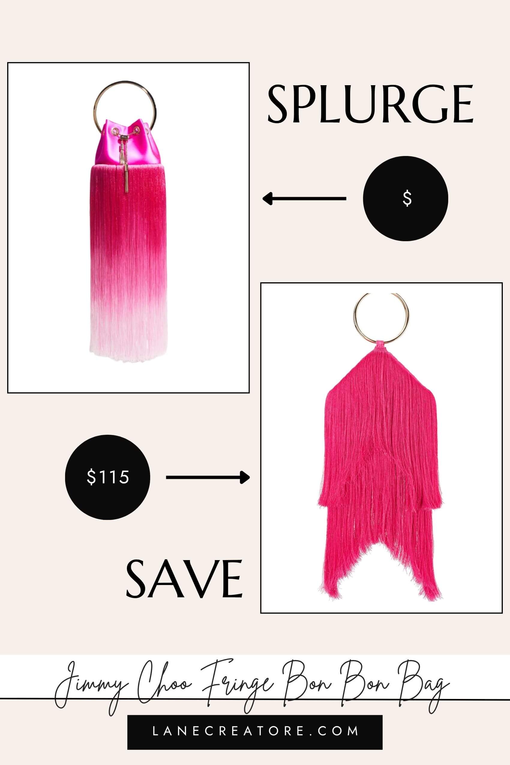 jimmy choo fringe bon bon dupe
