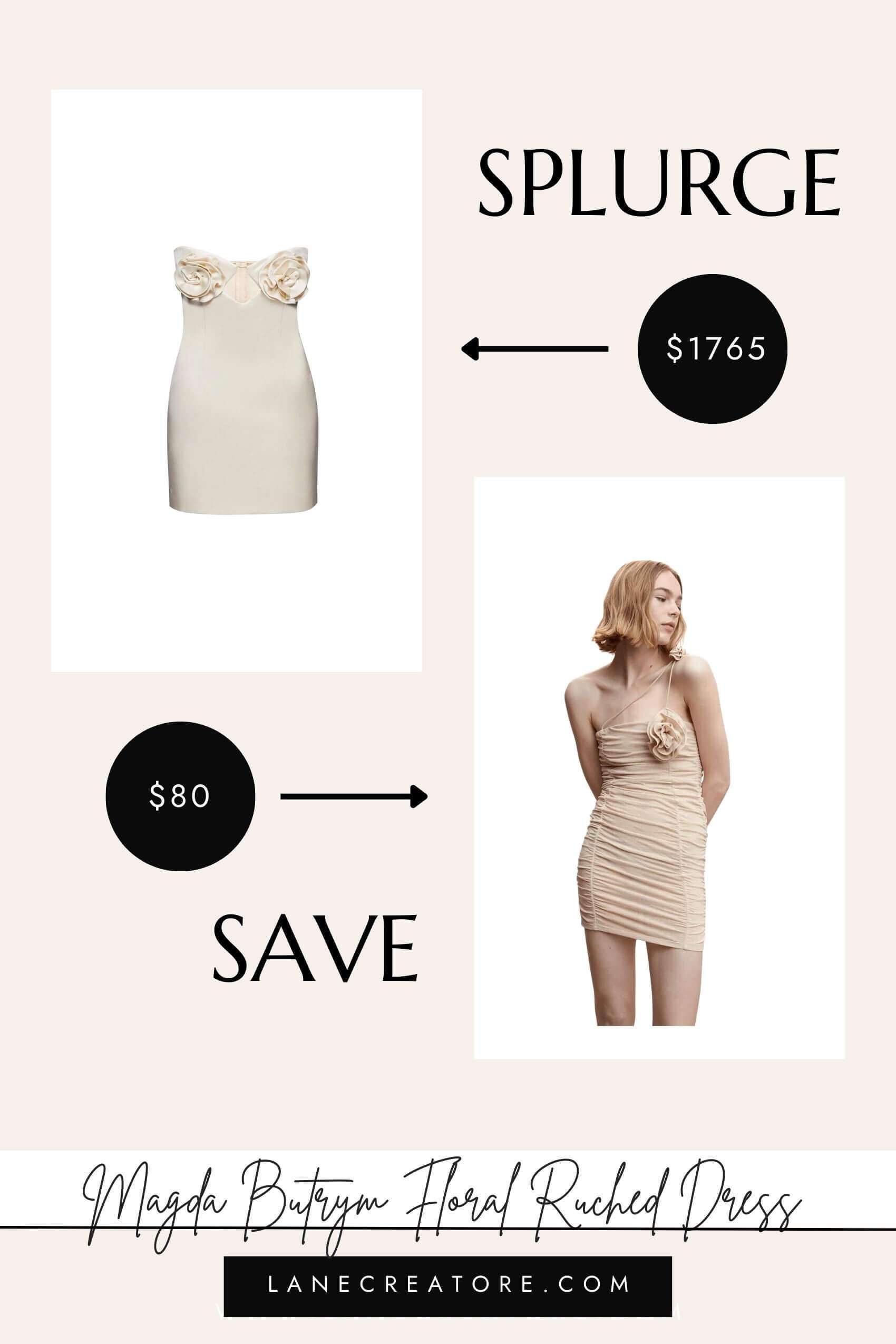 magda butrym dress dupes