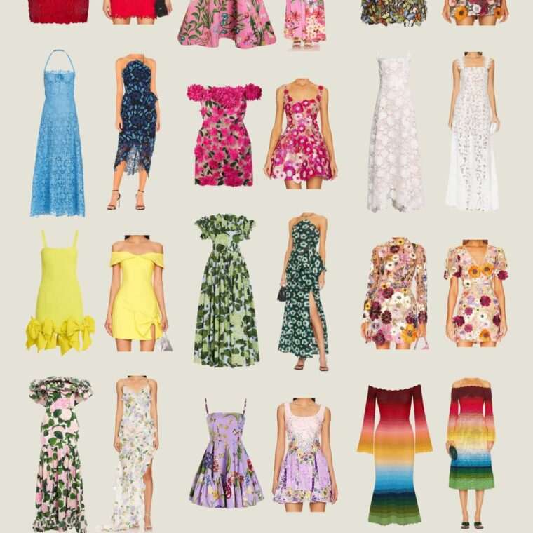 oscar de la renta dress dupes