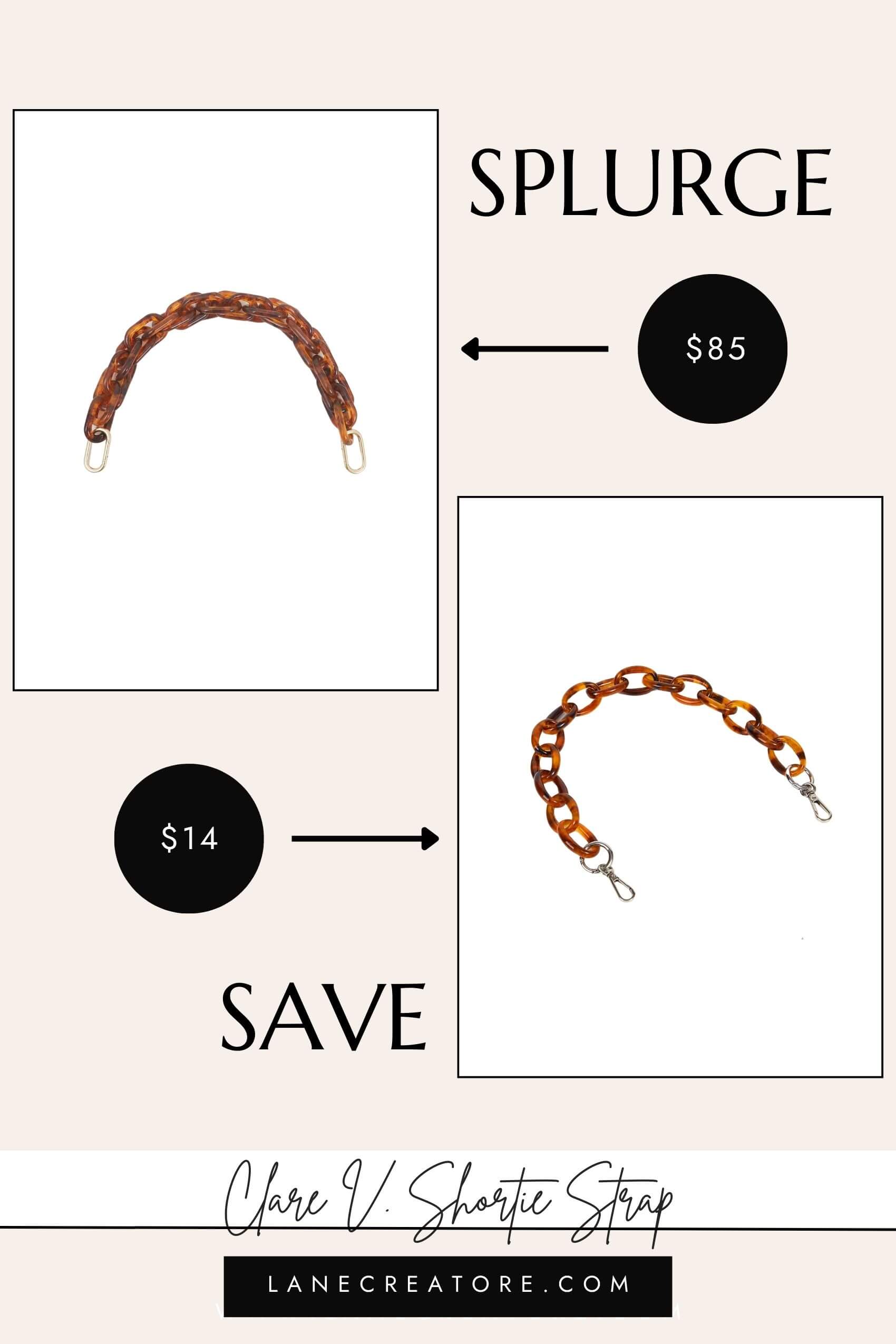 clare v strap dupe