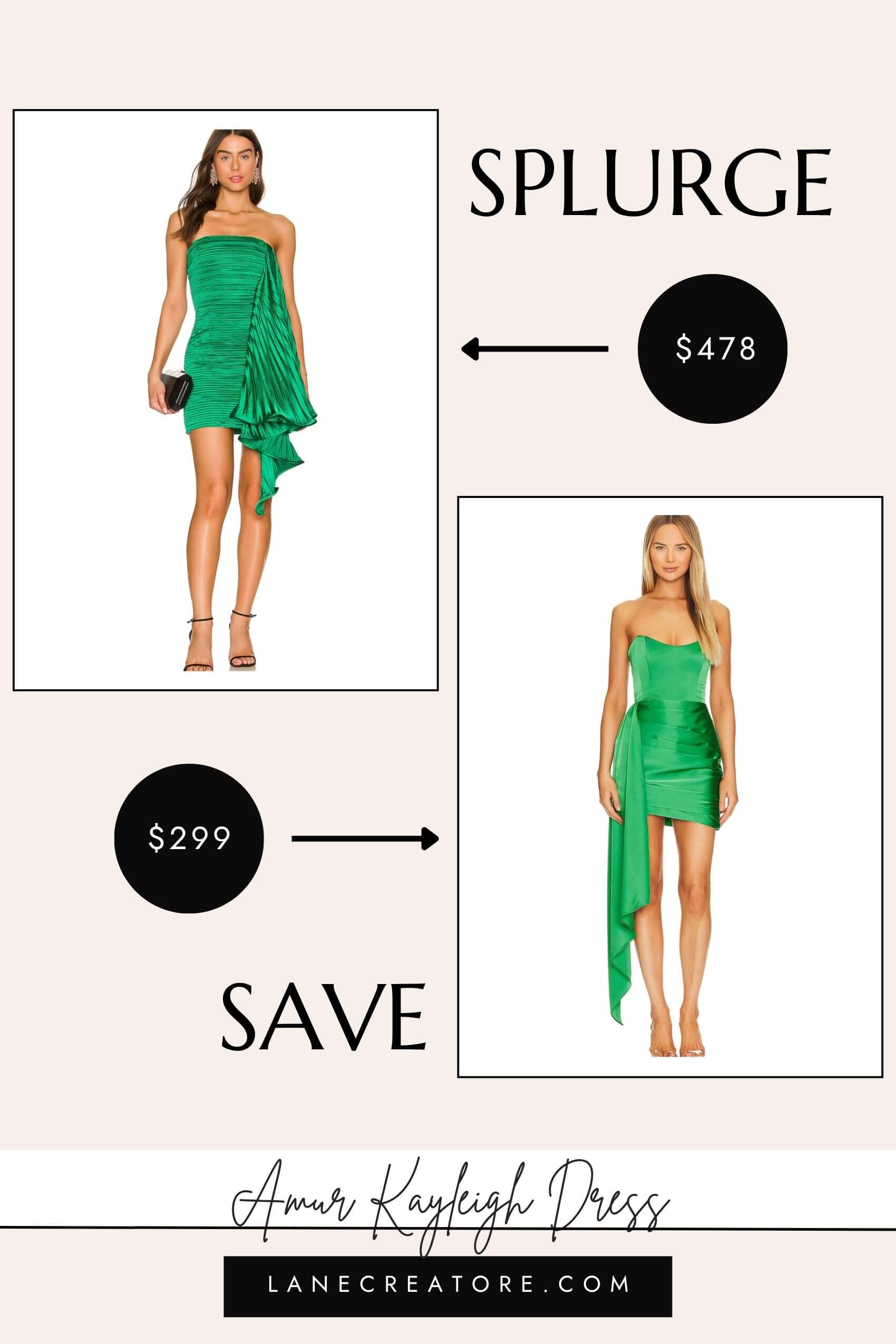 amur kayleigh mini dress dupe