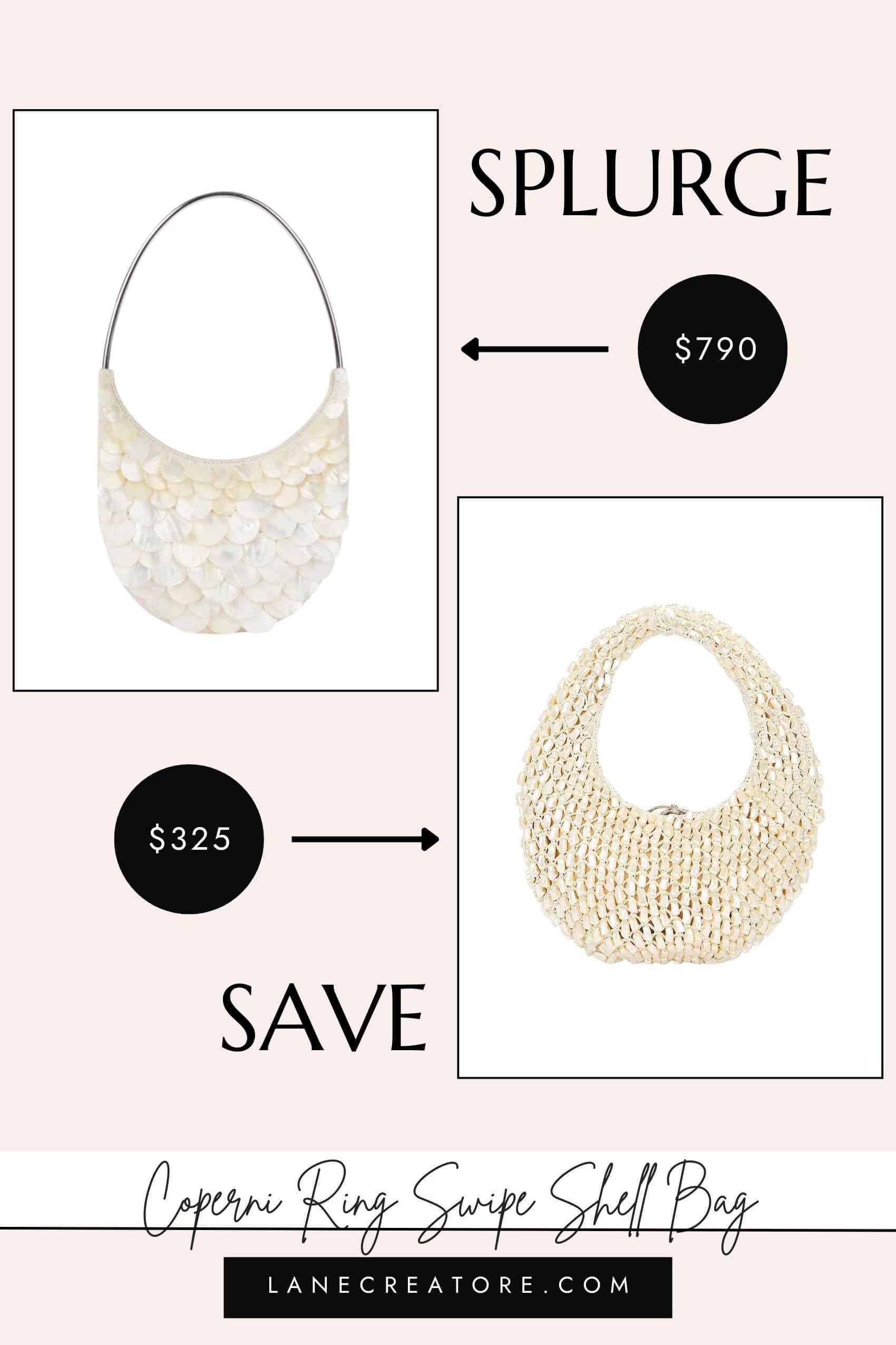 coperni shell bag dupe