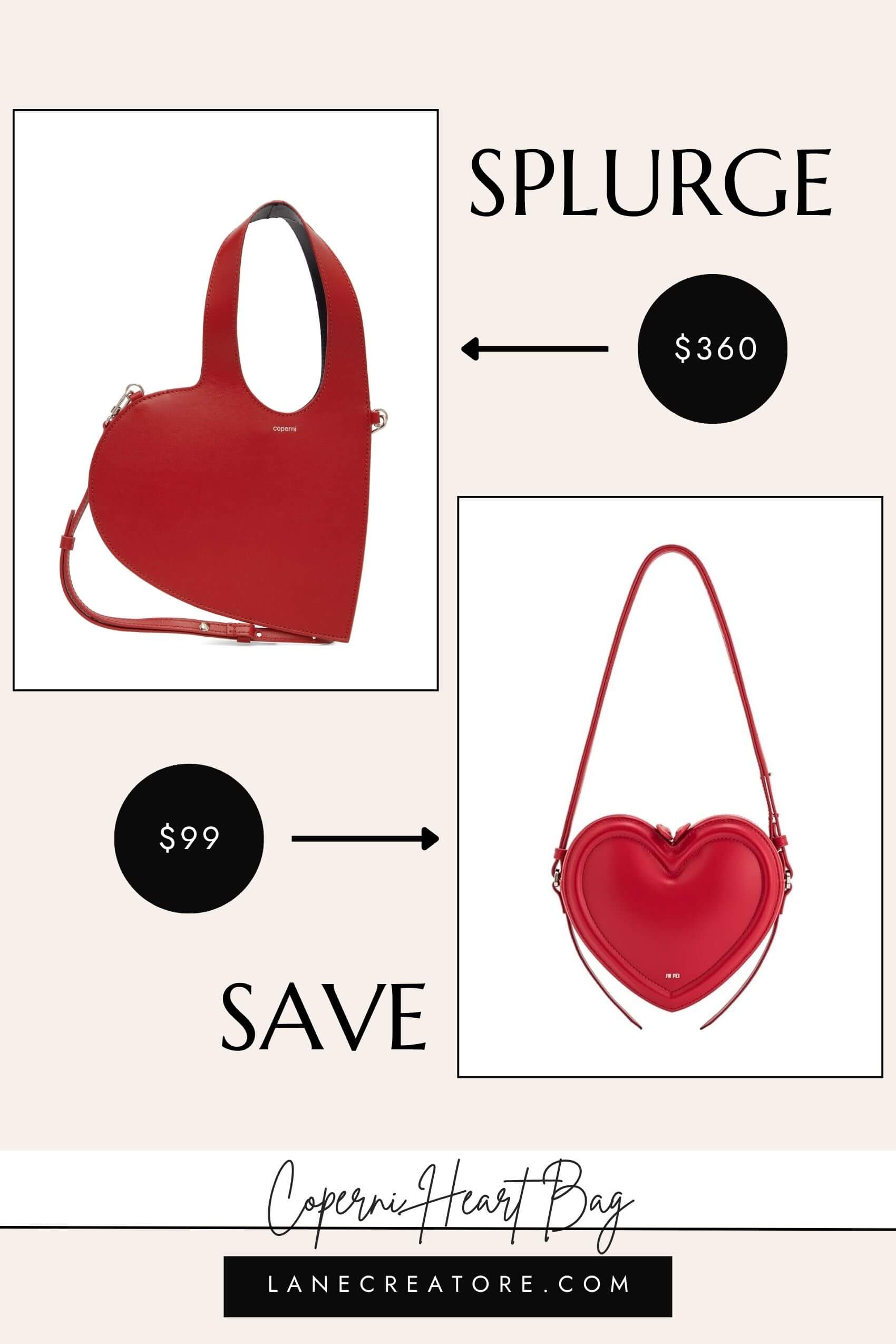 coperni heart bag dupe