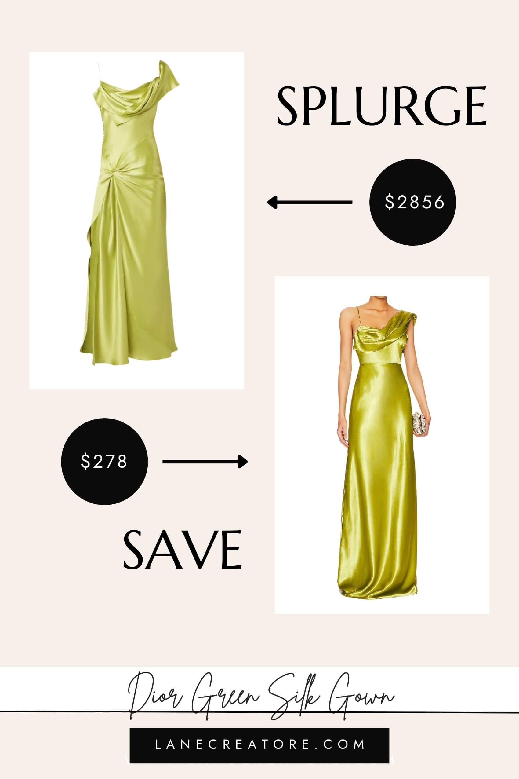 dior dupe dress