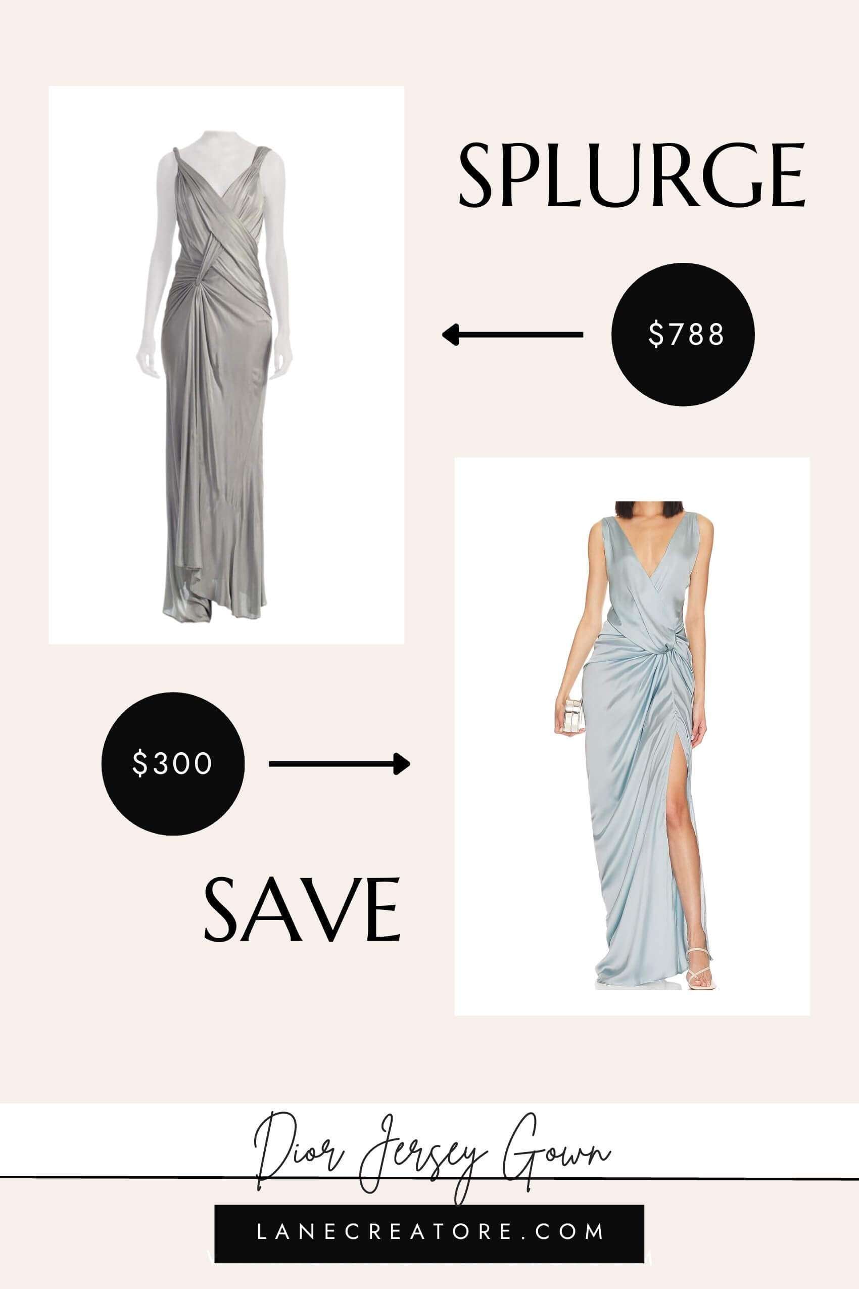 dior dress dupe