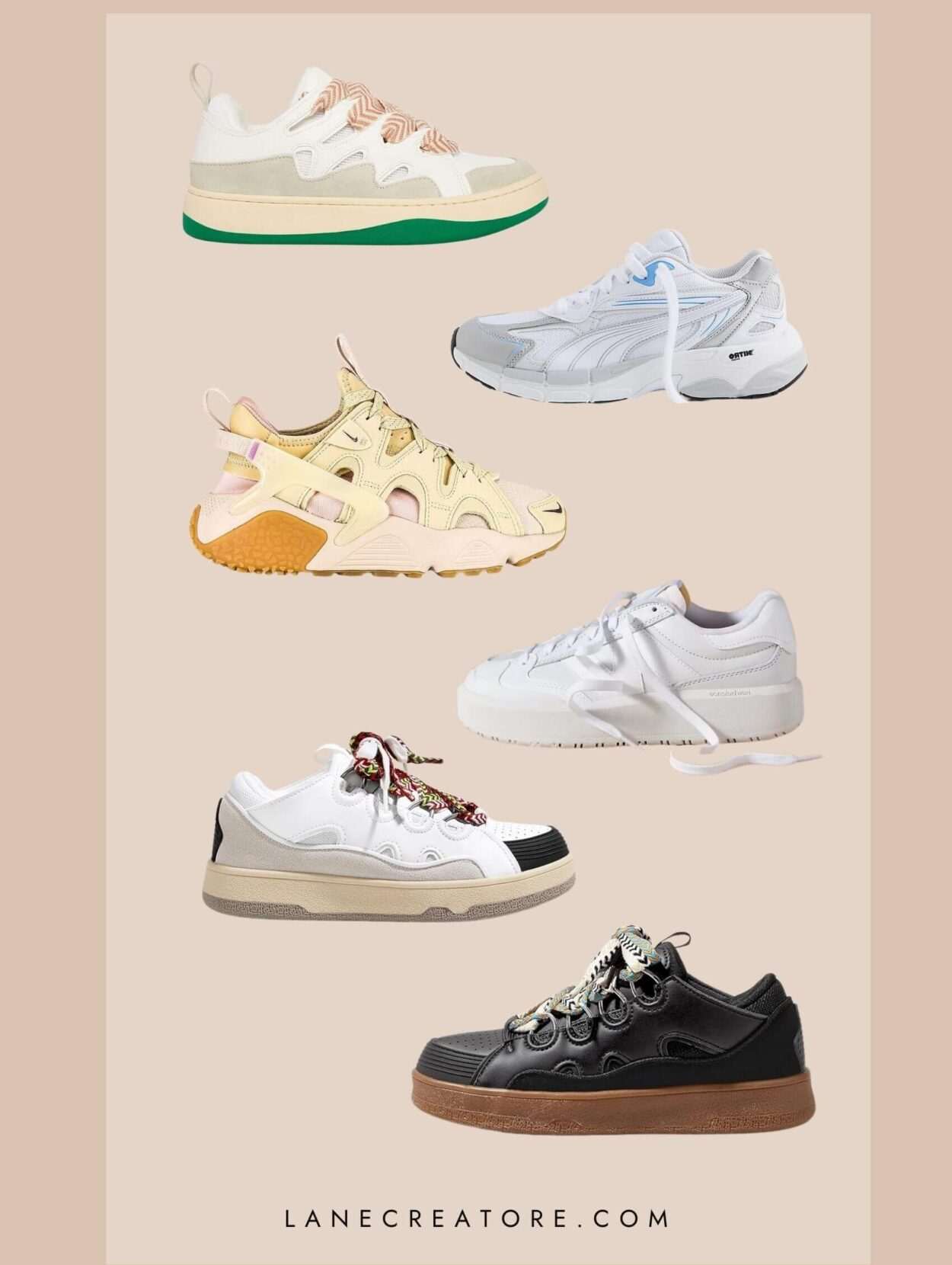 lanvin sneakers dupe
