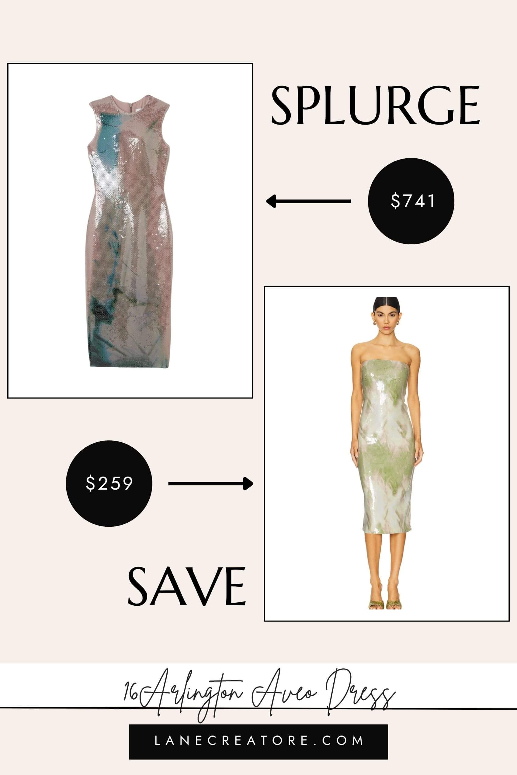16arlington aveo dress dupe