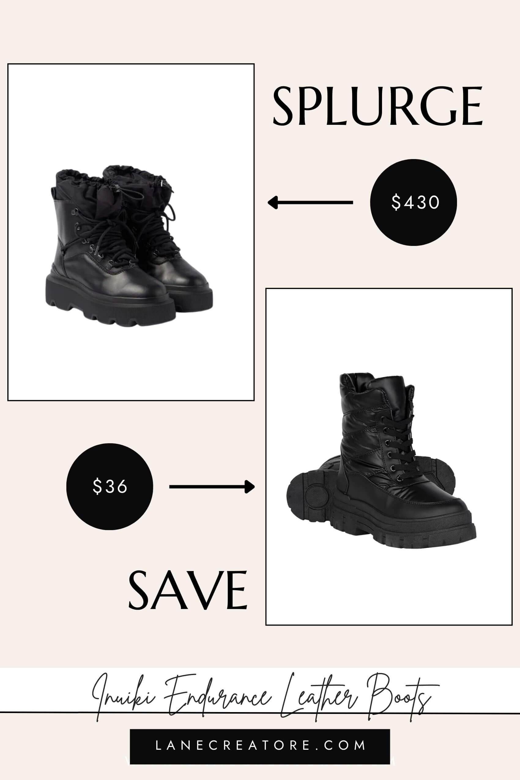 inuikii boots dupe