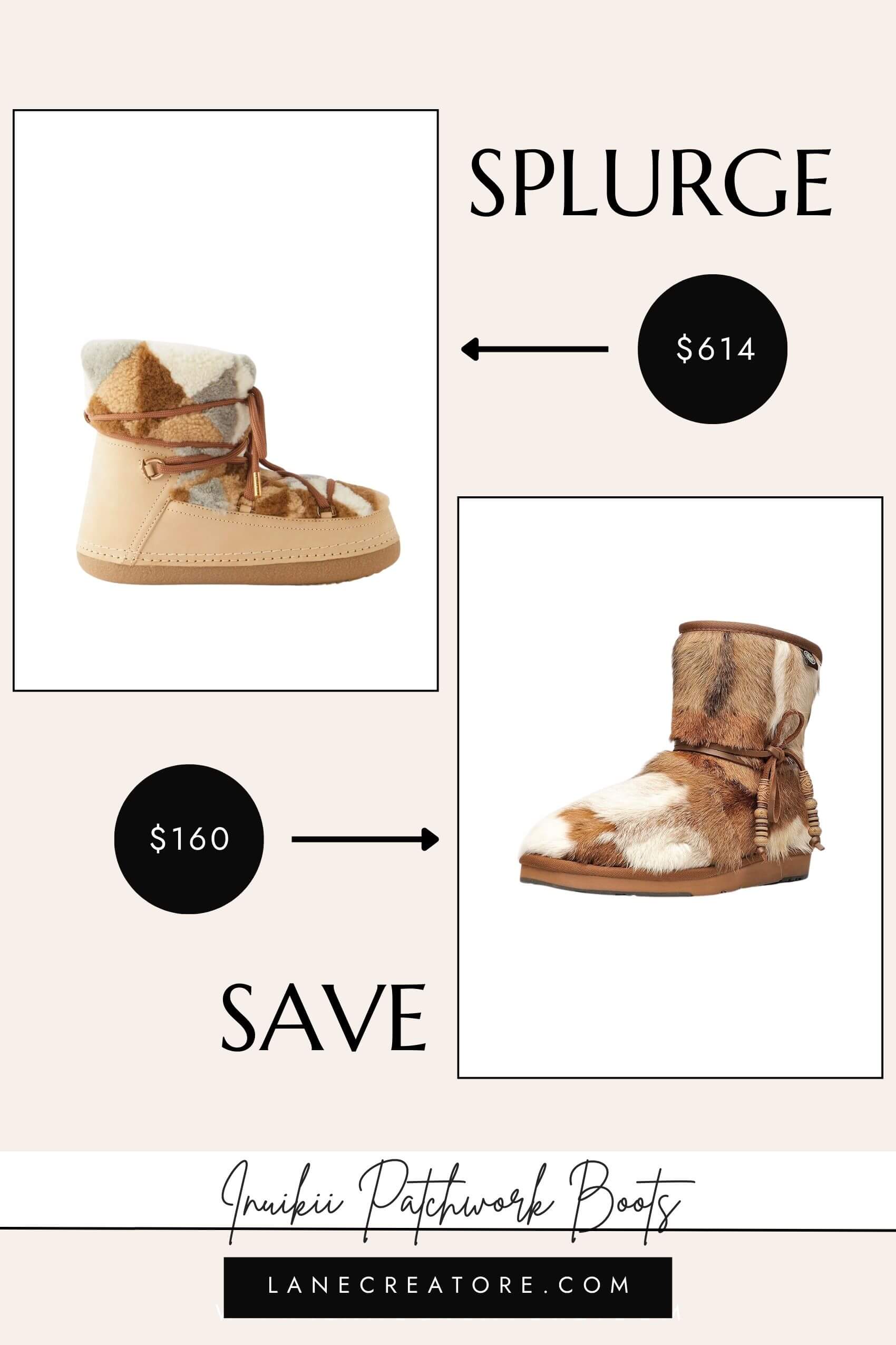 inuikii boots dupe