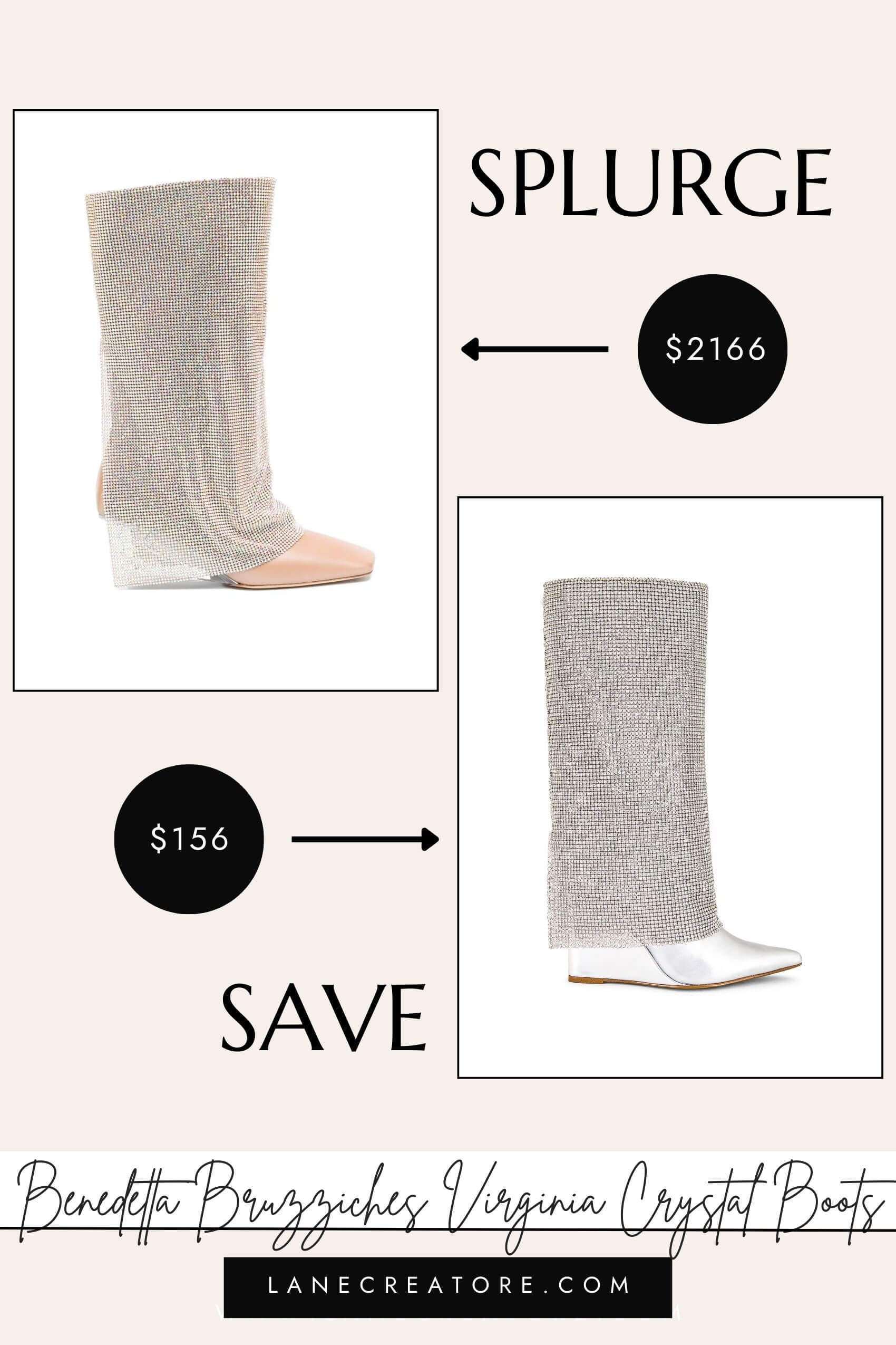 benedetta bruzziches boots dupe
