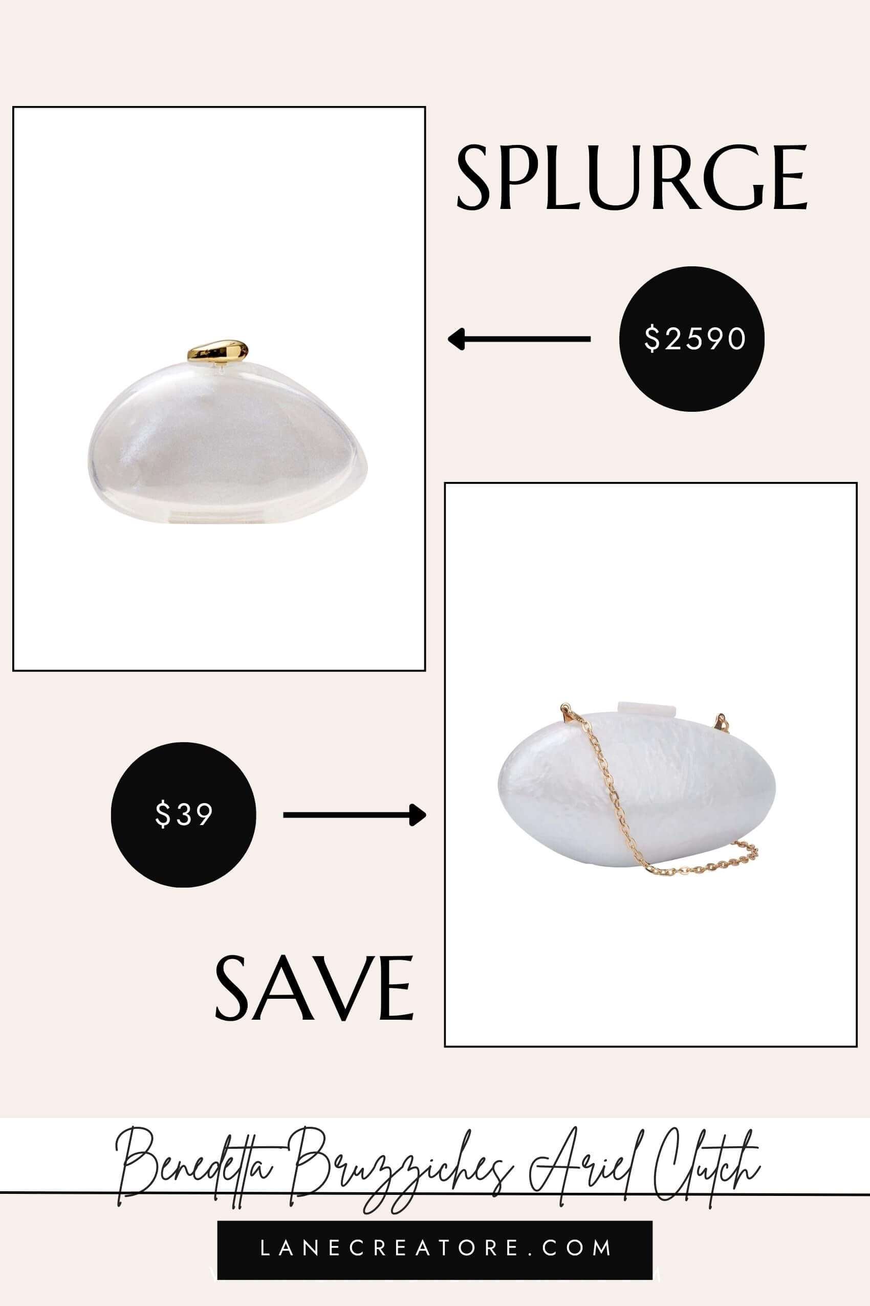 benedetta bruzziches clutch dupe
