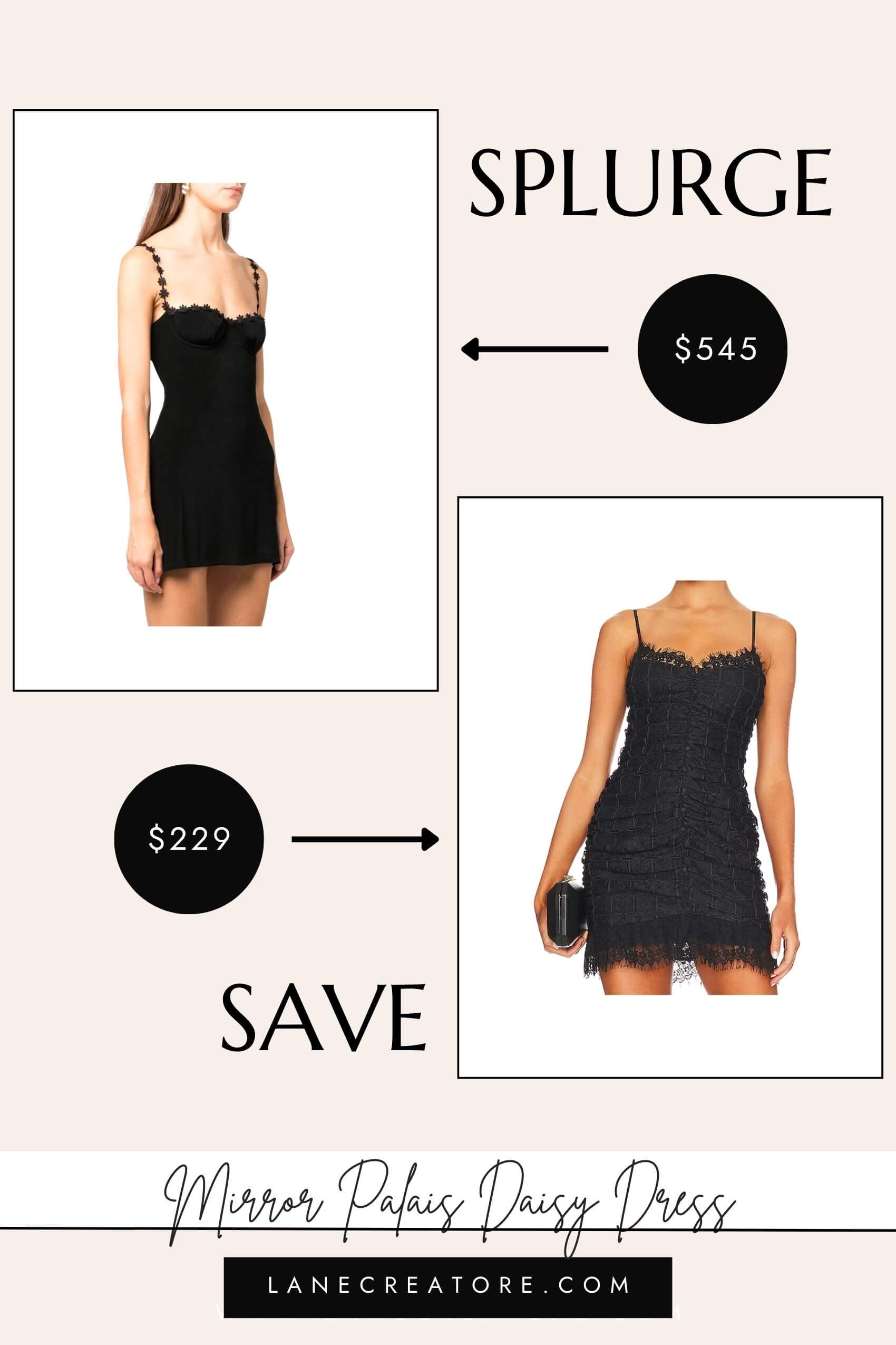 mirror palais daisy dress dupe