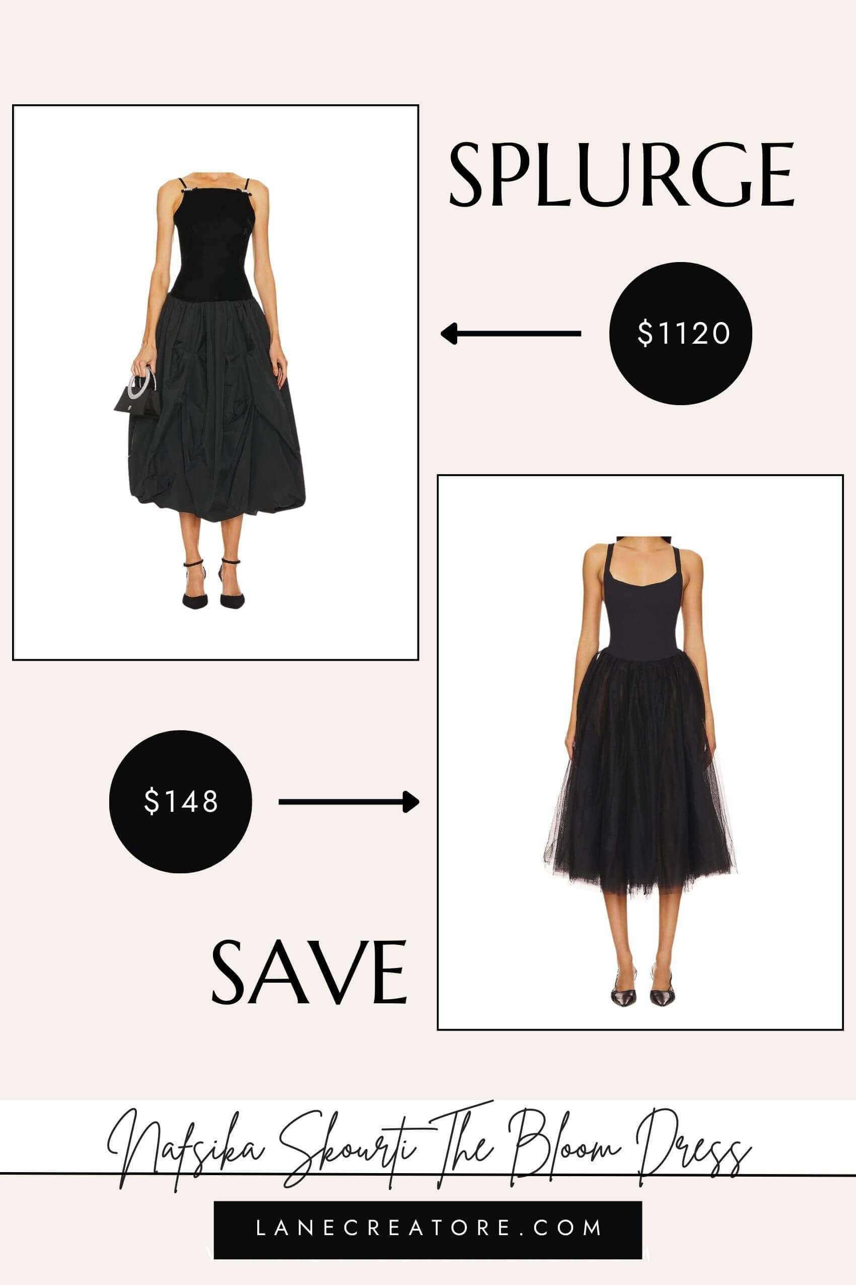 revolve dress dupe - nafsika skourti dupe