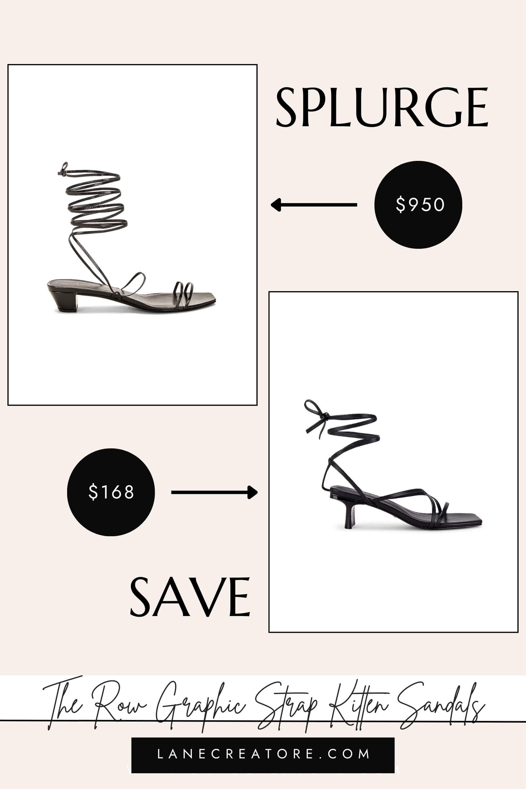 the row bare sandals dupe