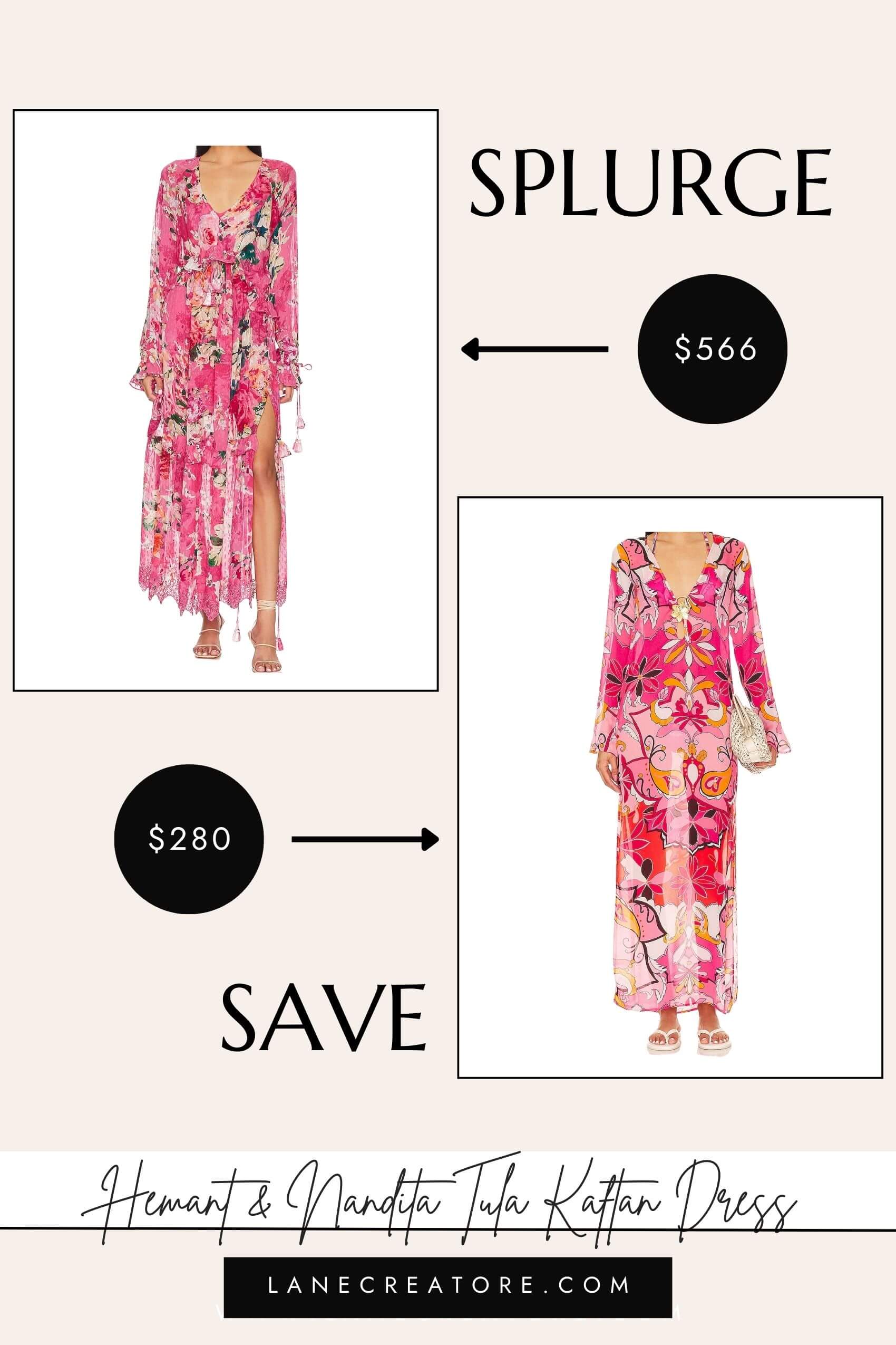 hemant and nandita kaftan dupe