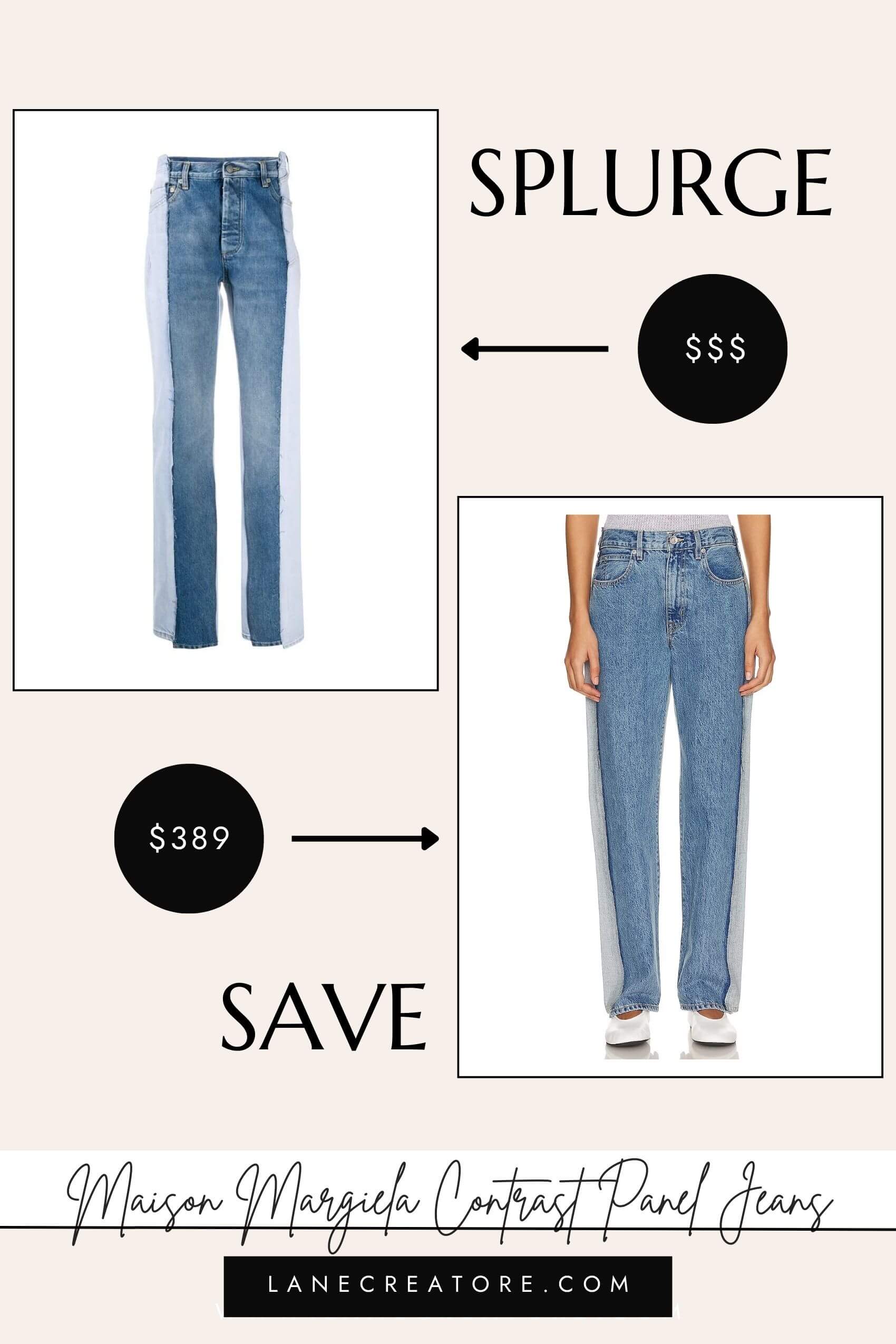 maison margiela jeans dupe