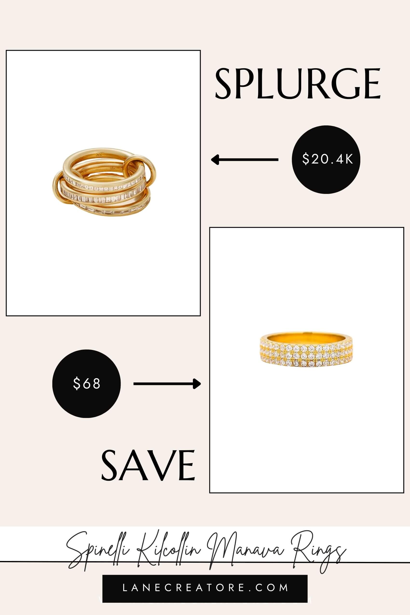 spinelli kilcollin ring dupe