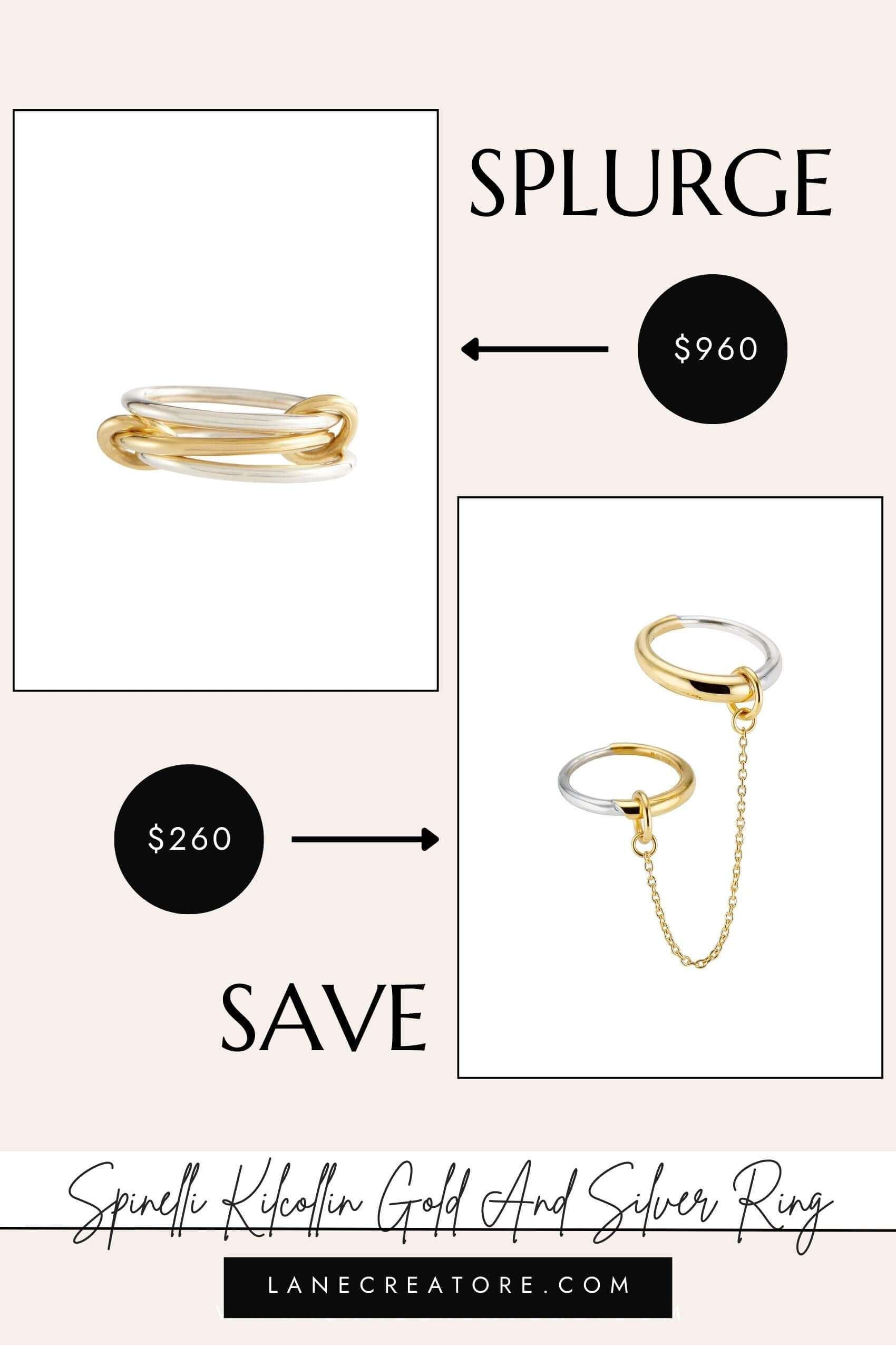 spinelli kilcollin ring dupe