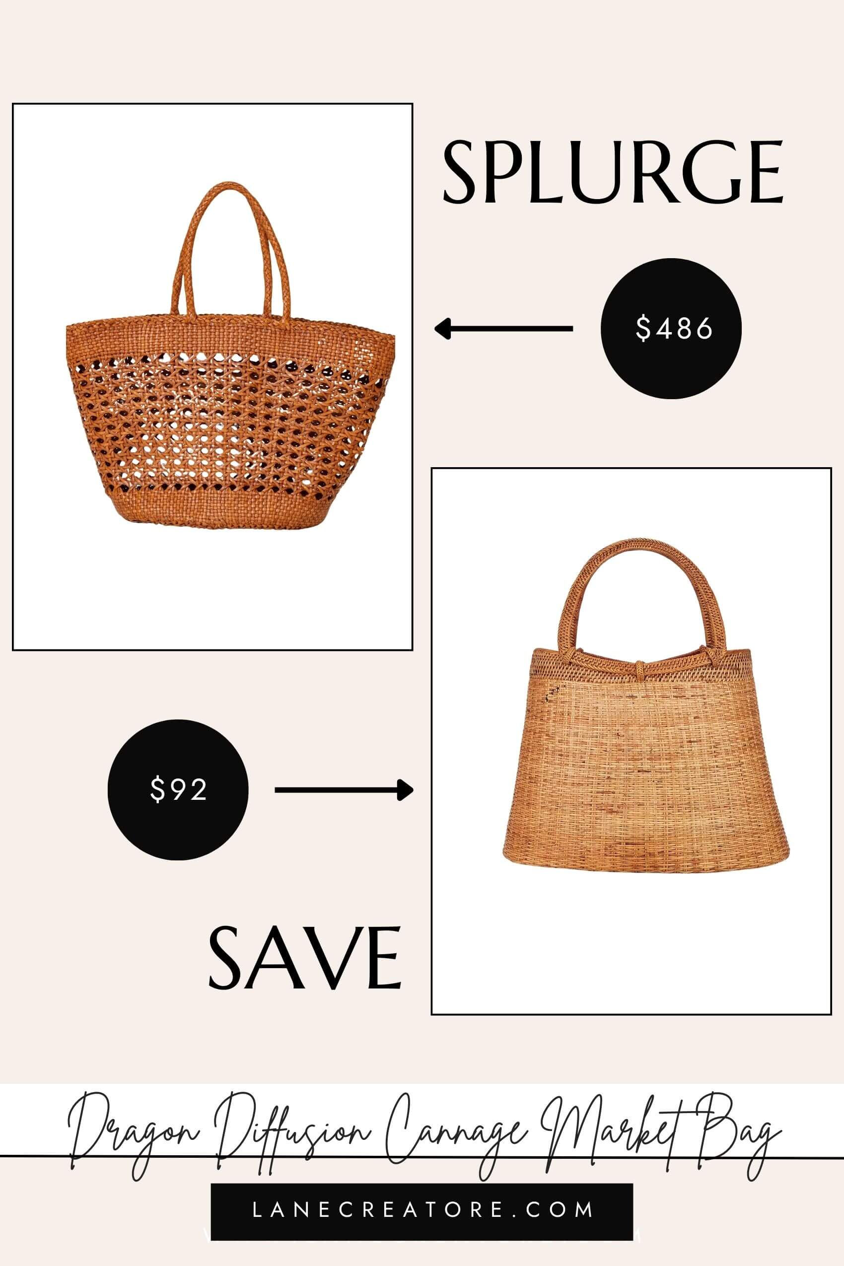 dragon diffusion cannage market bag dupe