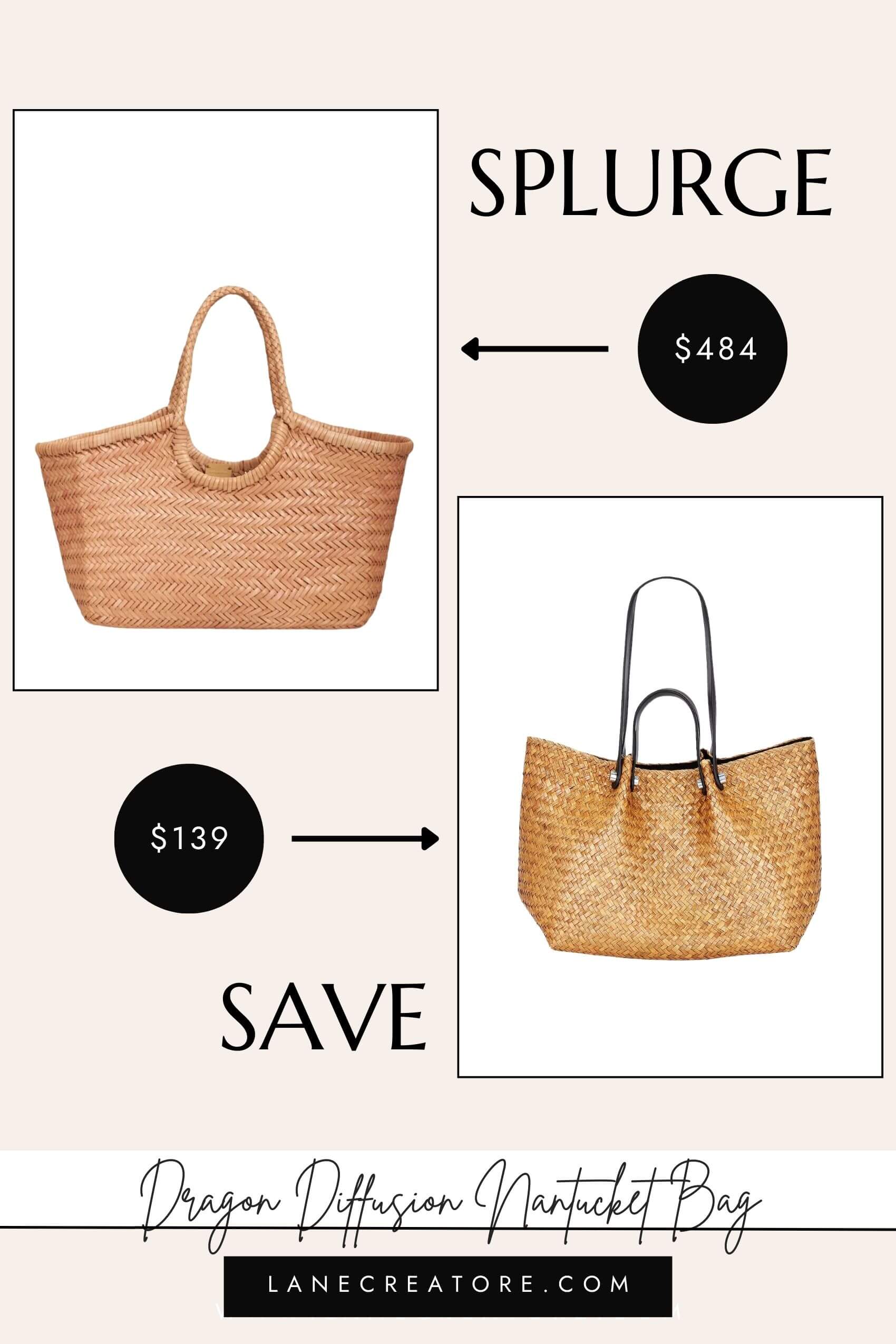 dragon diffusion nantucket bag dupe