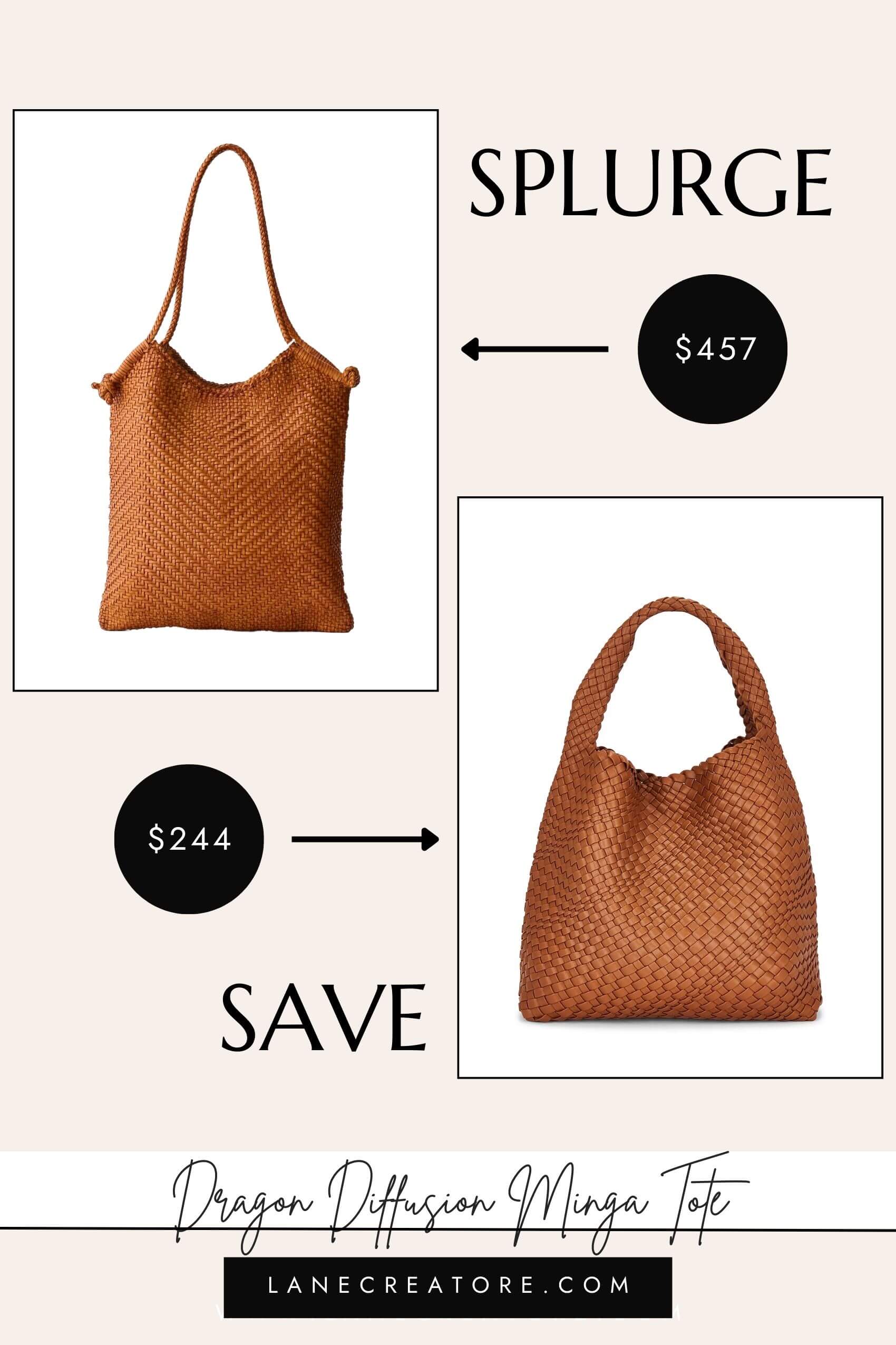 dragon diffusion tote dupe
