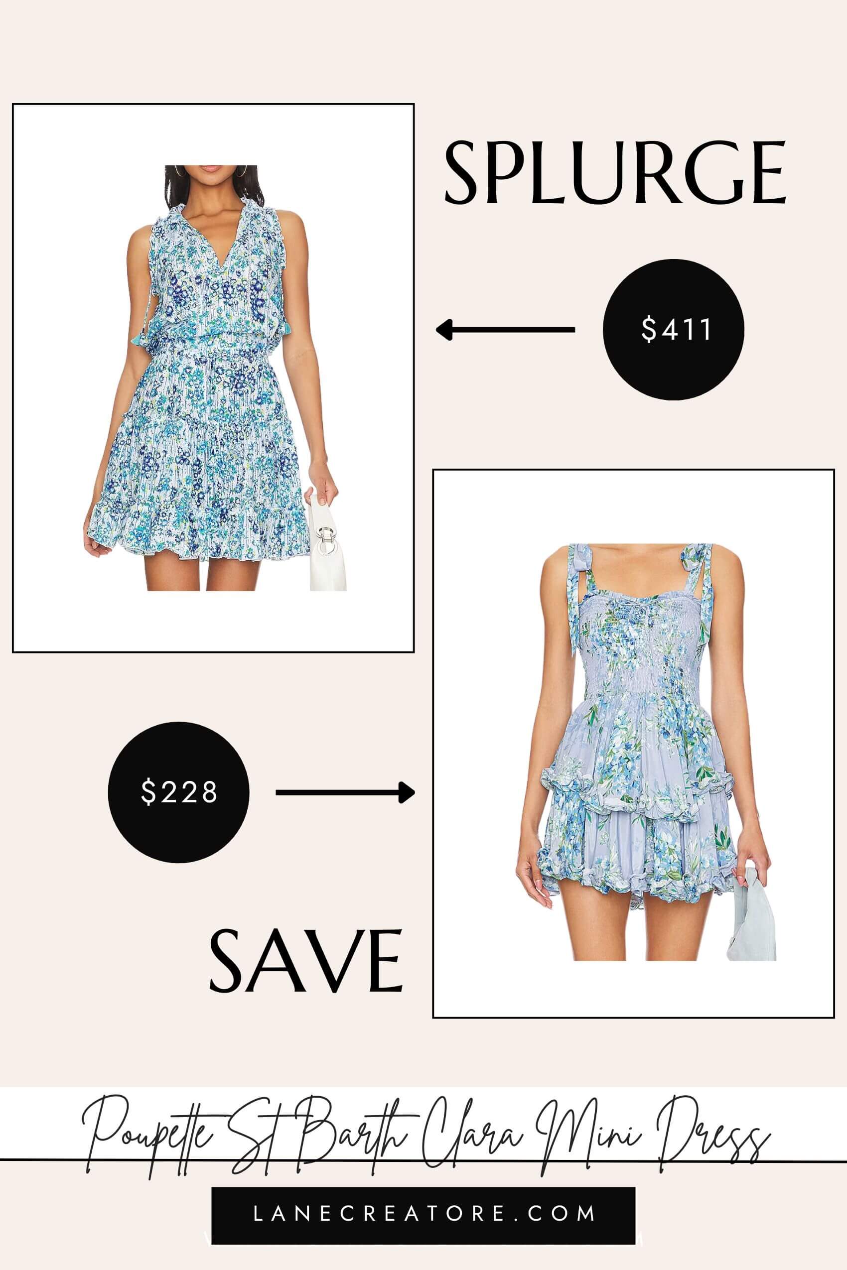 poupette st barth dress dupe