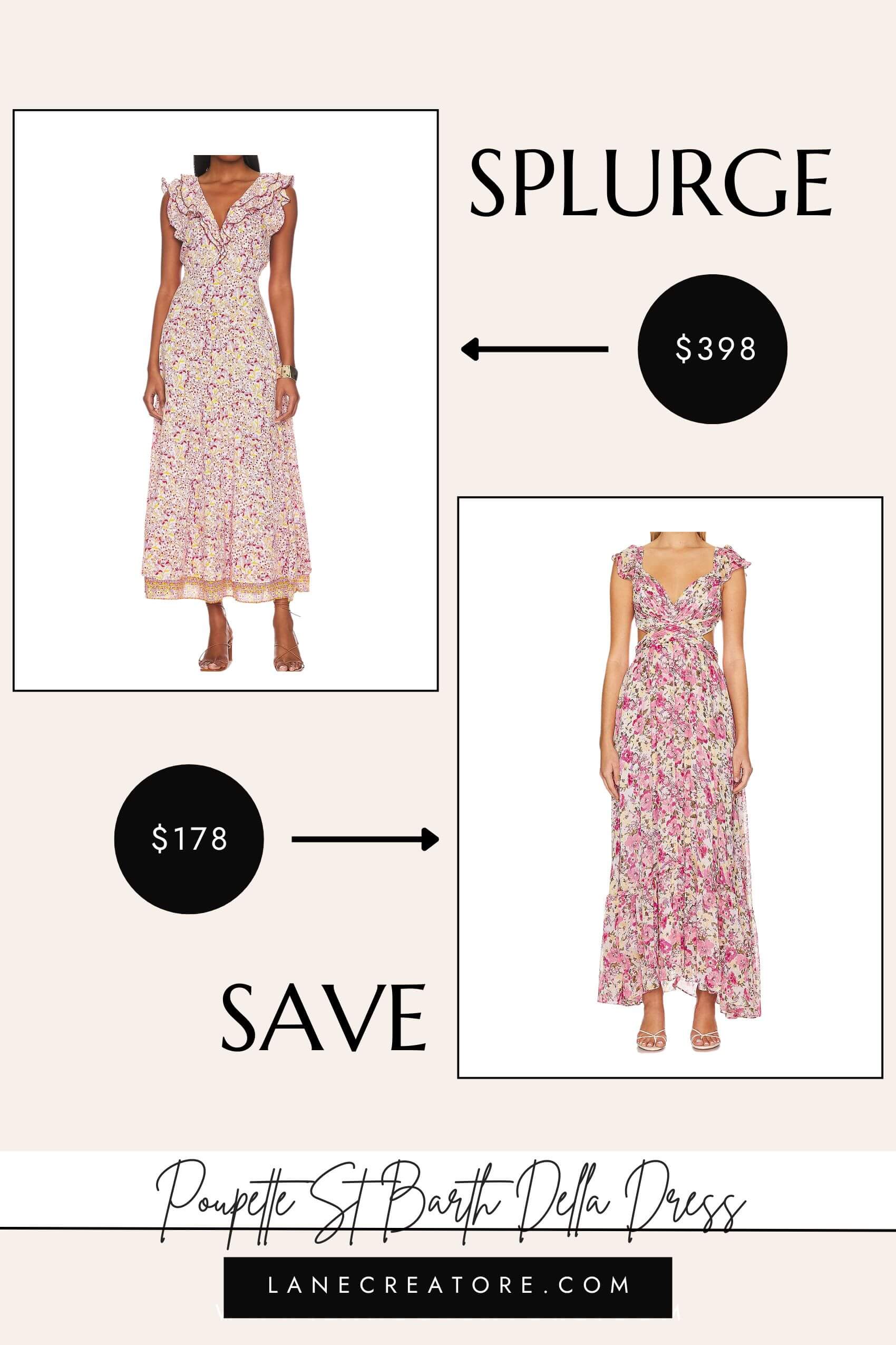 poupette st barth dress dupe