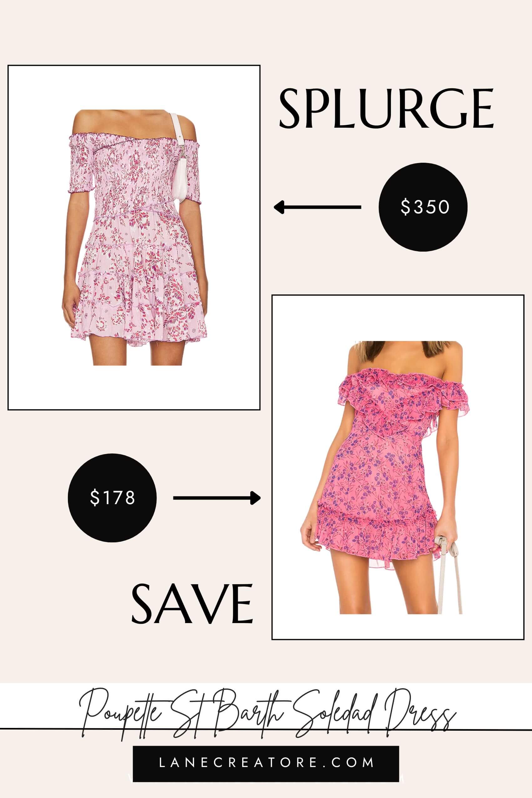poupette st barth soledad dress dupe