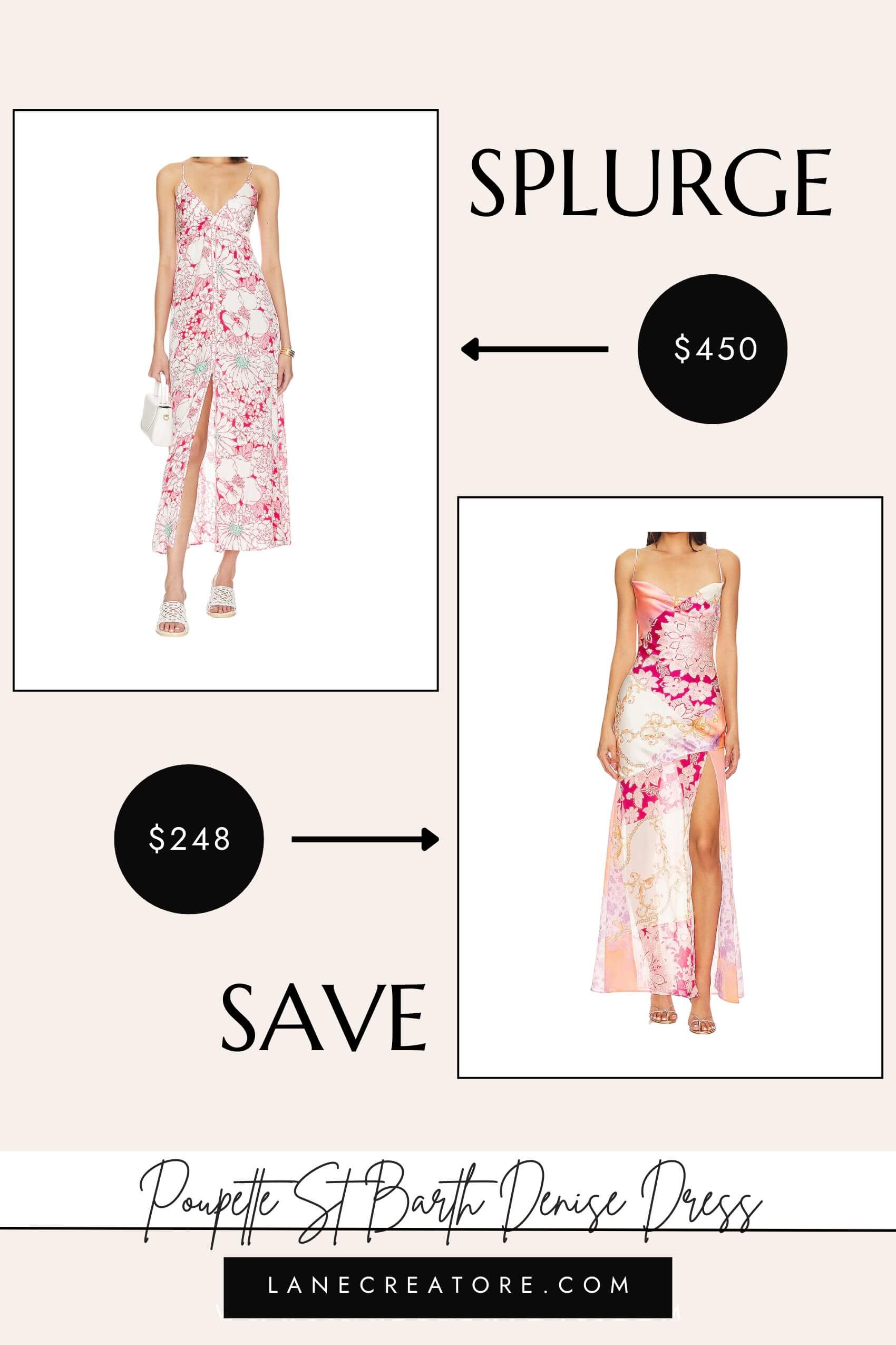 poupette st barth dress dupe