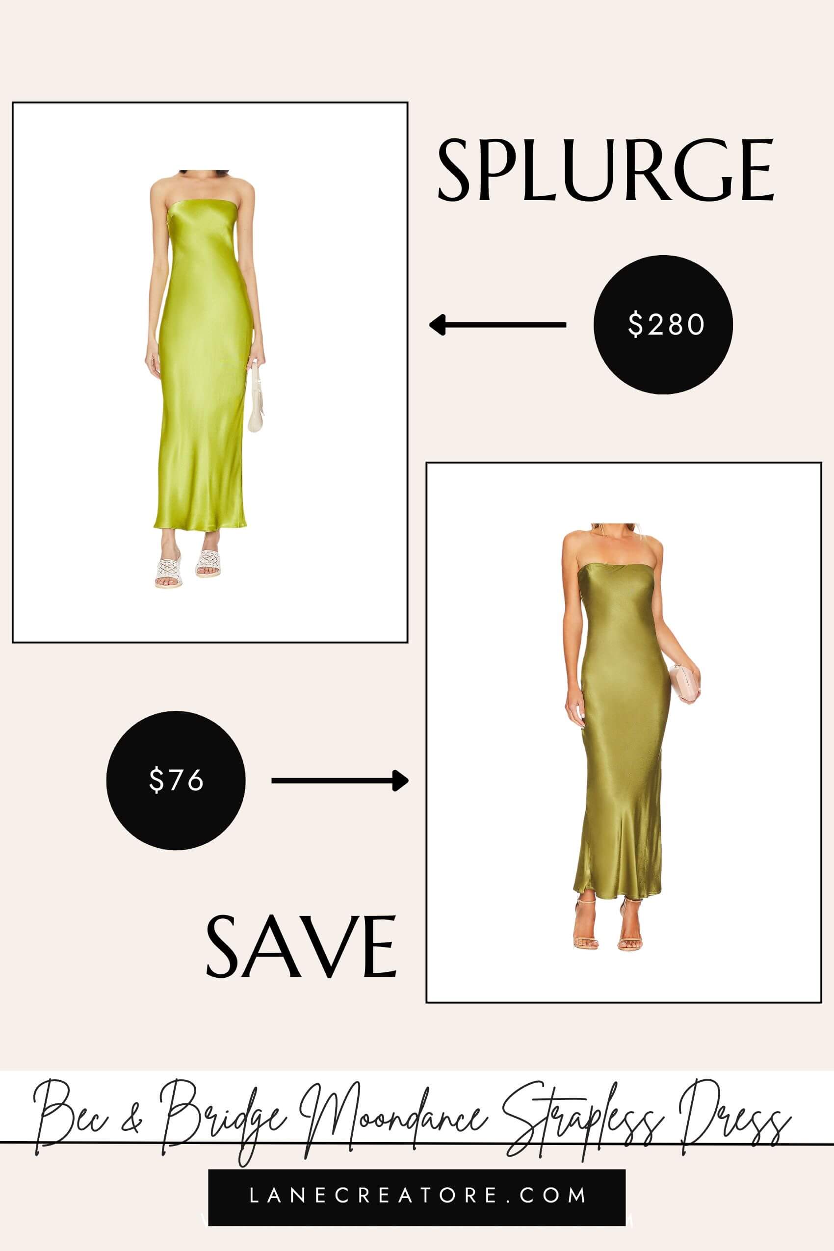 bec and bridge moon dance dress dupe