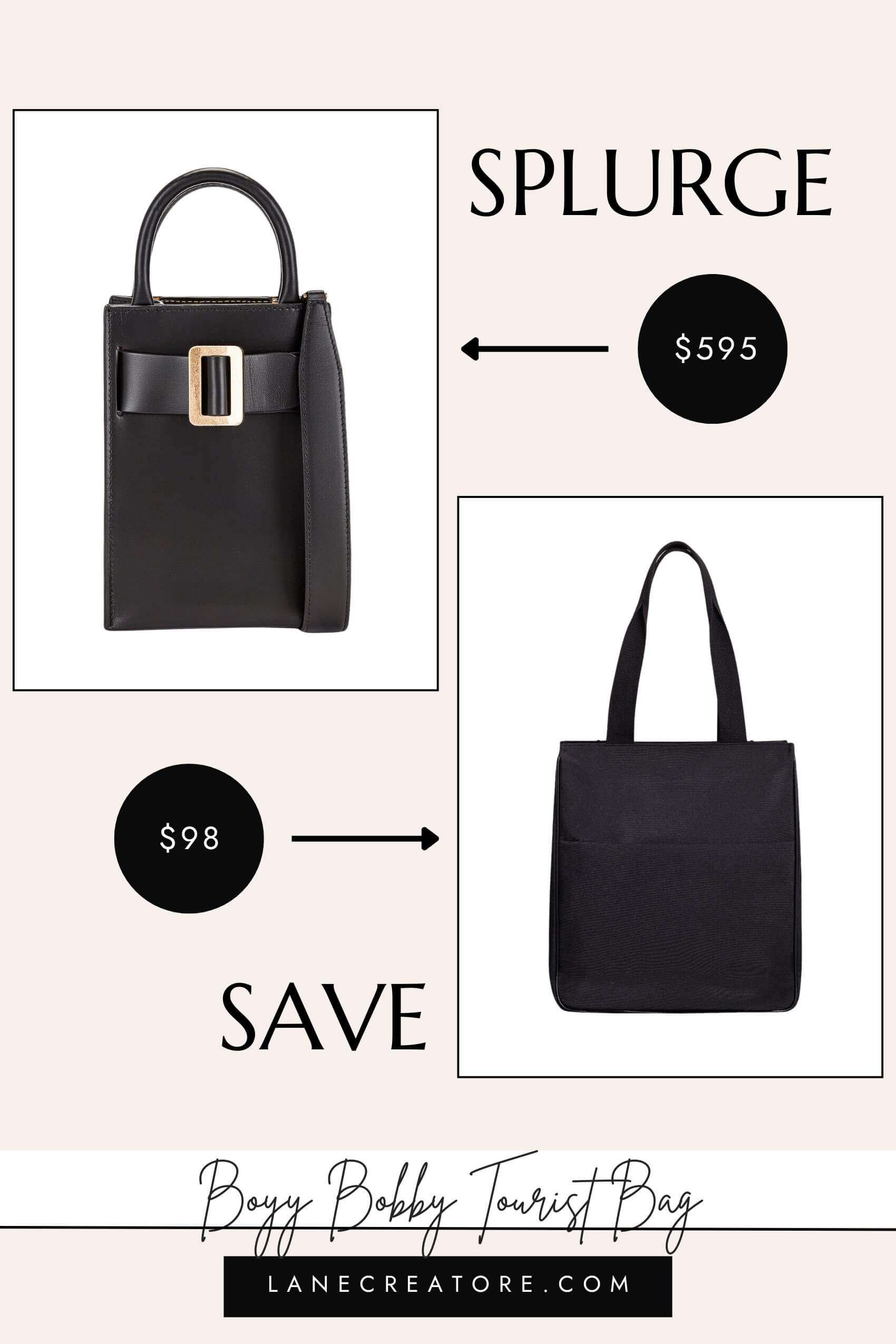 boyy bobby tourist tote dupe
