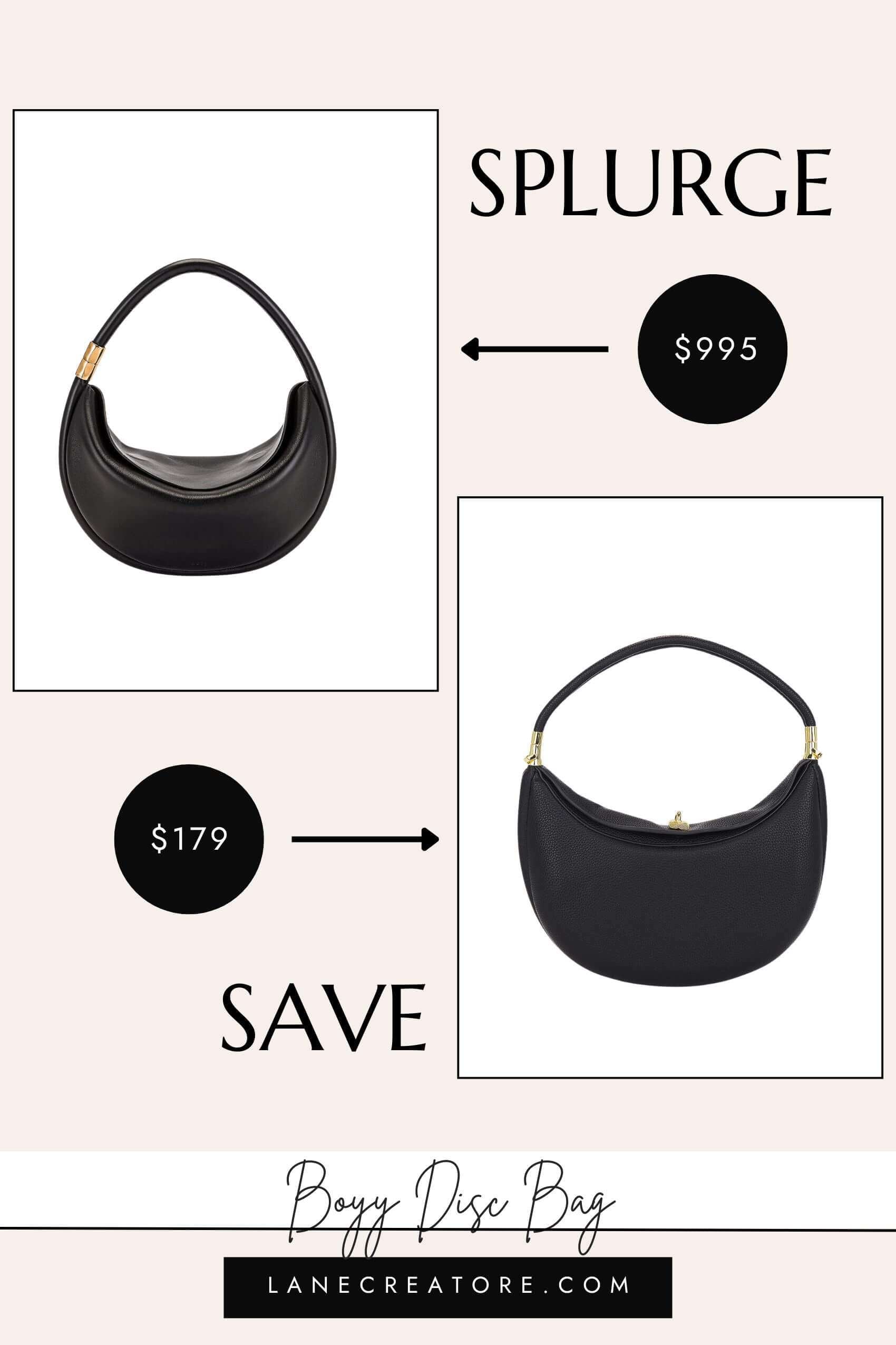 boyy disc bag dupe