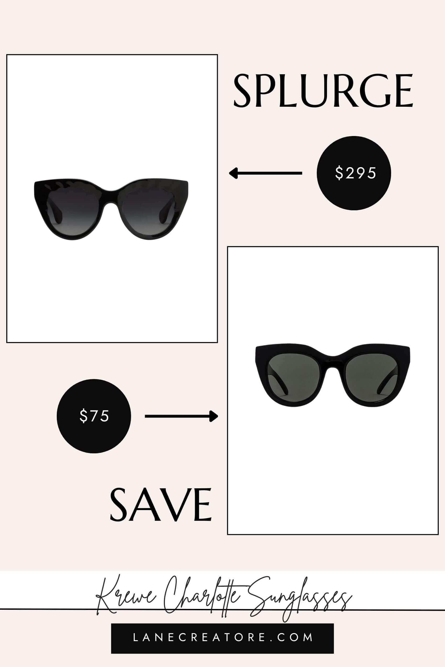 krewe sunglasses dupe